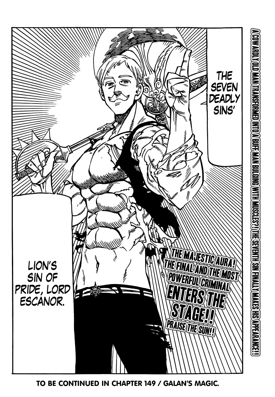 Nanatsu no Taizai Chapter 148 page 21 - Chapter 148: Galland's Game