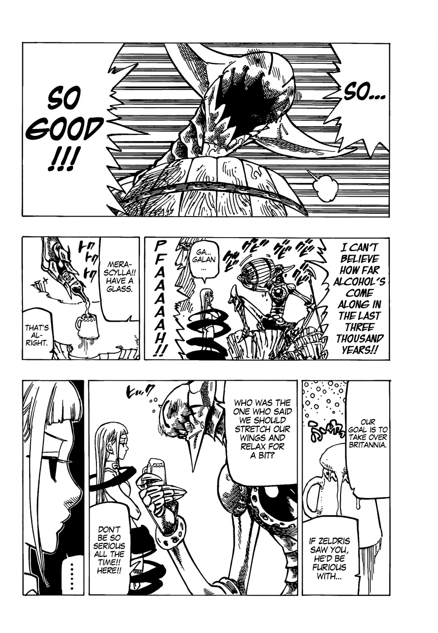 Nanatsu no Taizai Chapter 148 page 9 - Chapter 148: Galland's Game