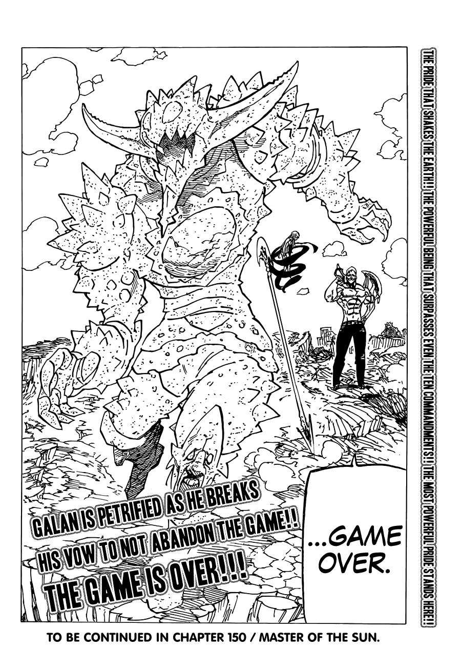 Nanatsu no Taizai Chapter 149 page 20 - Chapter 149: Galland's Magic
