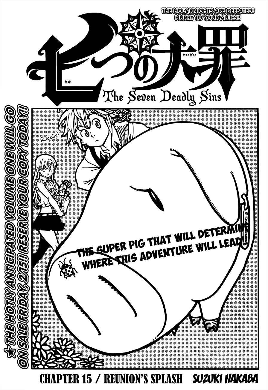 Nanatsu no Taizai Chapter 15 page 2 - Chapter 15: Caught In the Reunion