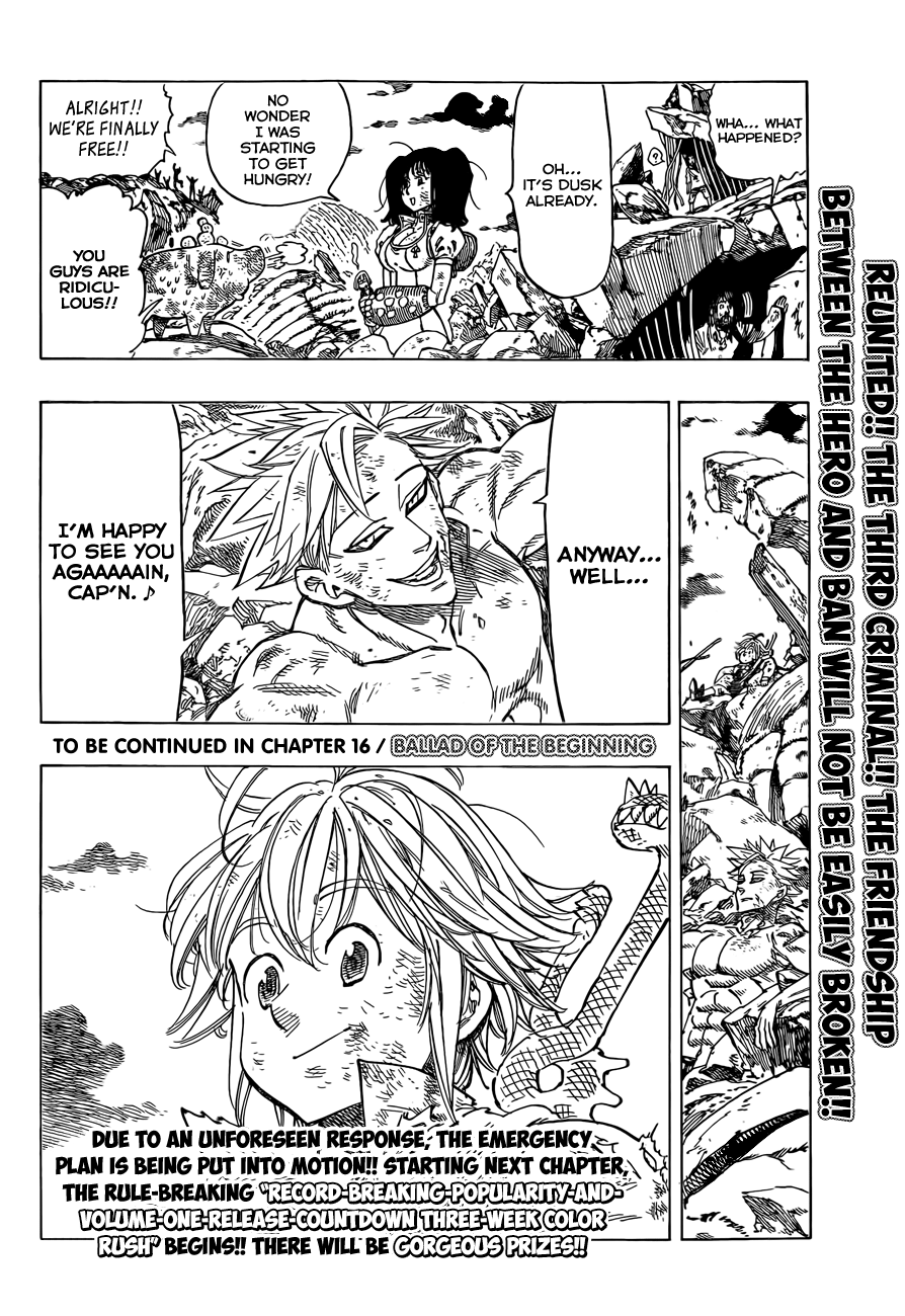 Nanatsu no Taizai Chapter 15 page 21 - Chapter 15: Caught In the Reunion