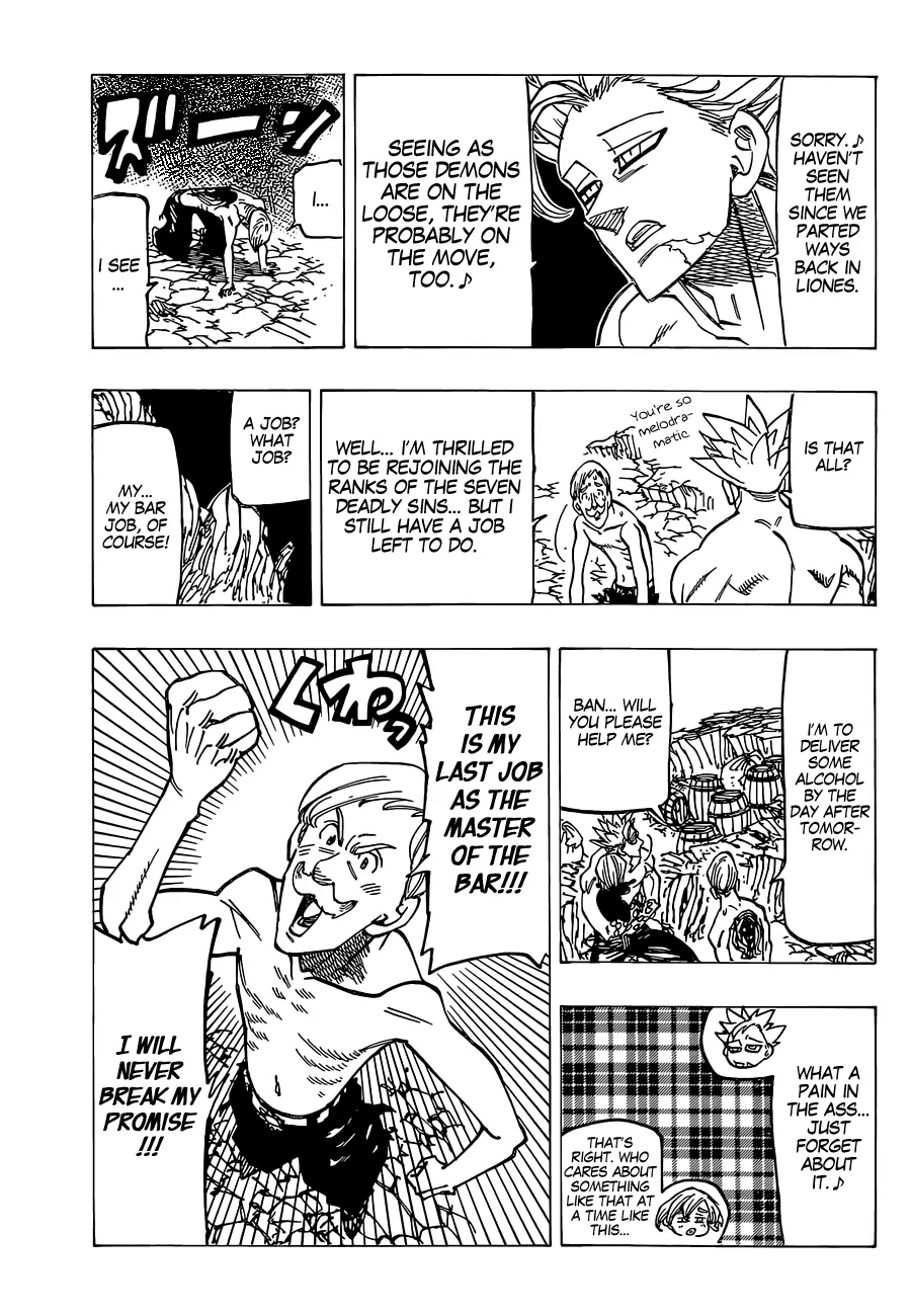 Nanatsu no Taizai Chapter 150 page 14 - Chapter 150: Master of the Sun
