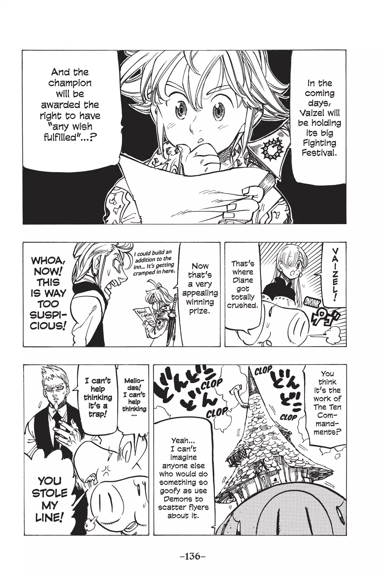 Nanatsu no Taizai Chapter 151 page 16 - Chapter 151: The Stage Awaits Us