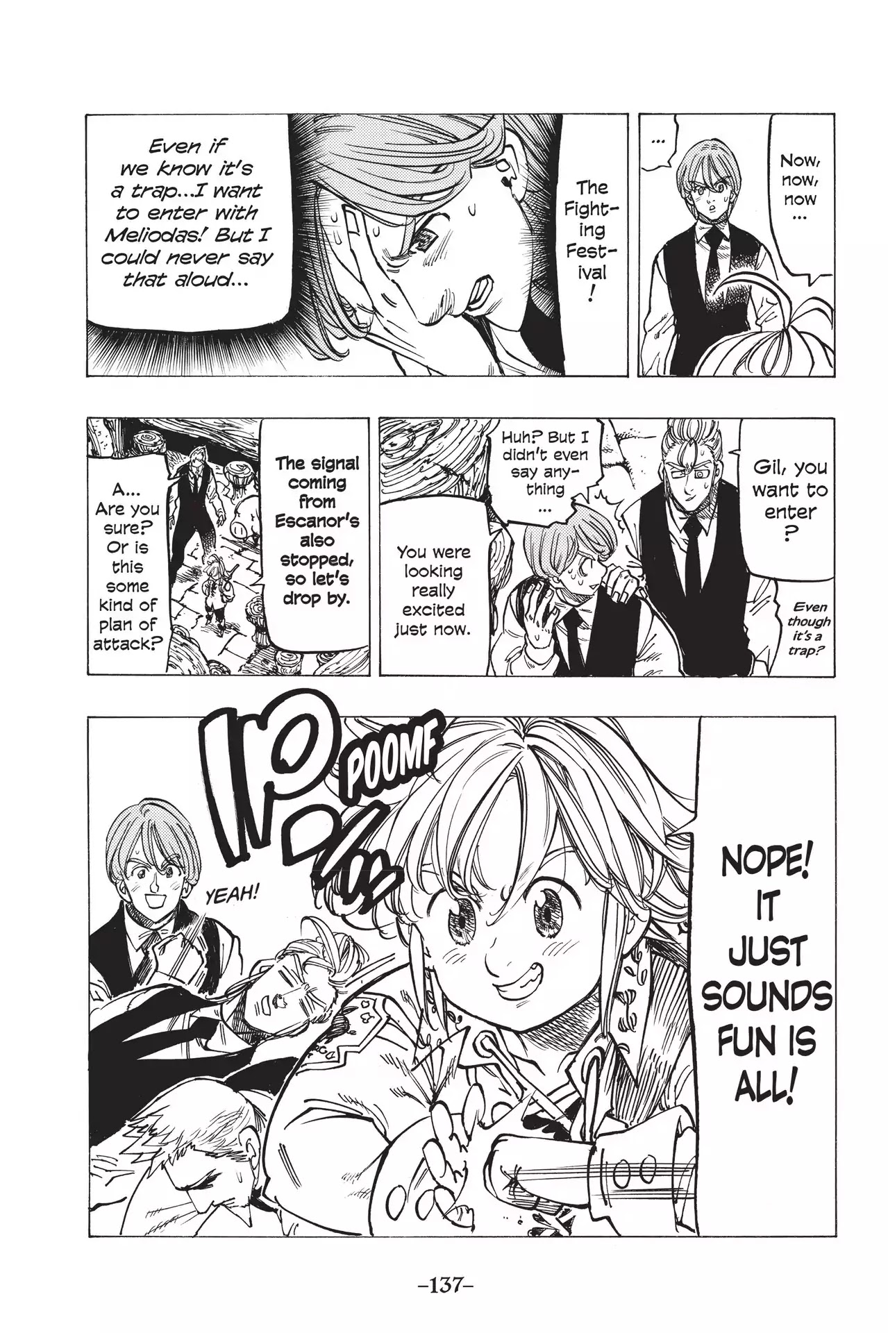 Nanatsu no Taizai Chapter 151 page 17 - Chapter 151: The Stage Awaits Us
