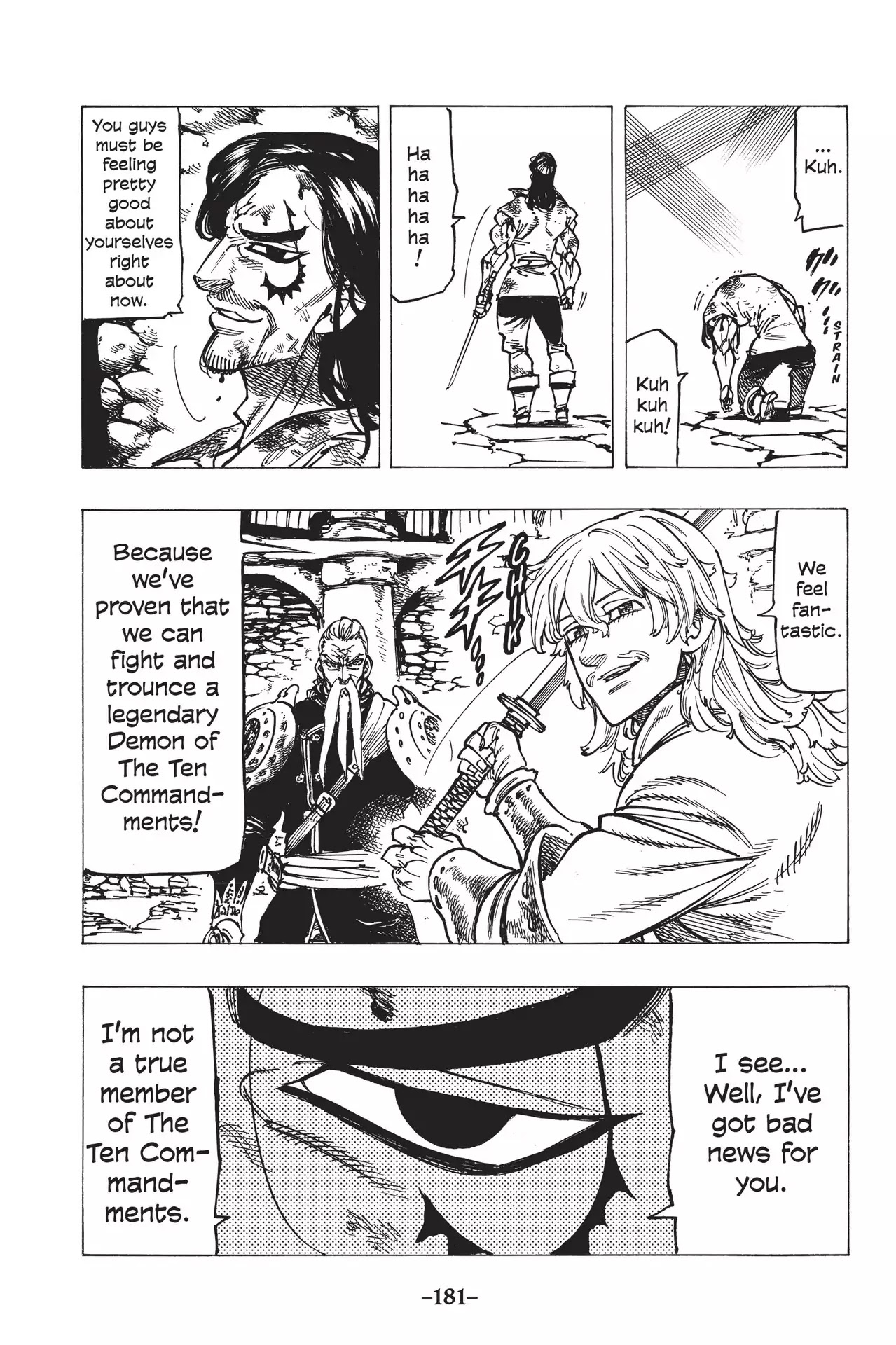 Nanatsu no Taizai Chapter 153 page 20 - Chapter 153: A Bloodcurdling Confession