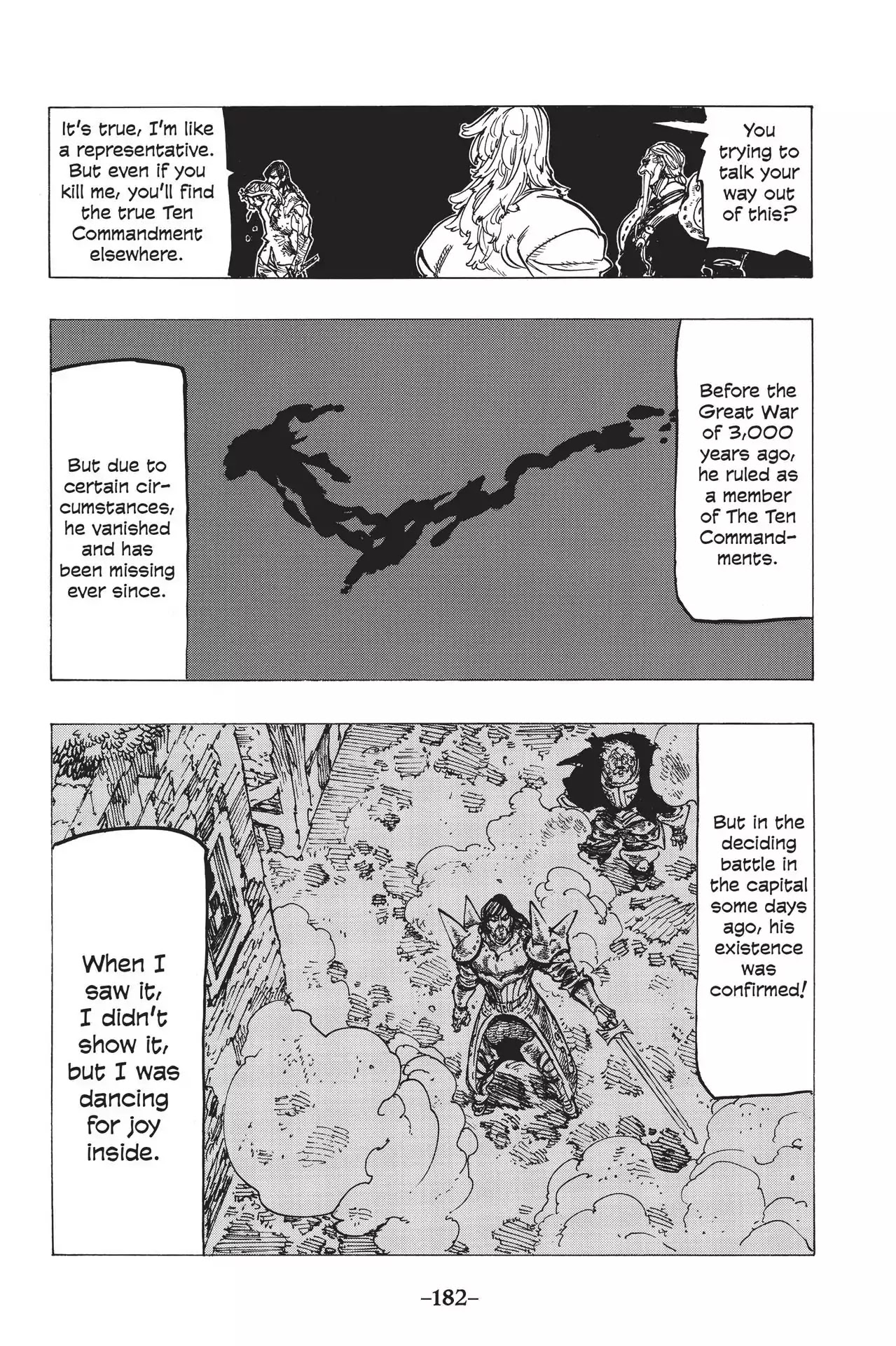 Nanatsu no Taizai Chapter 153 page 21 - Chapter 153: A Bloodcurdling Confession