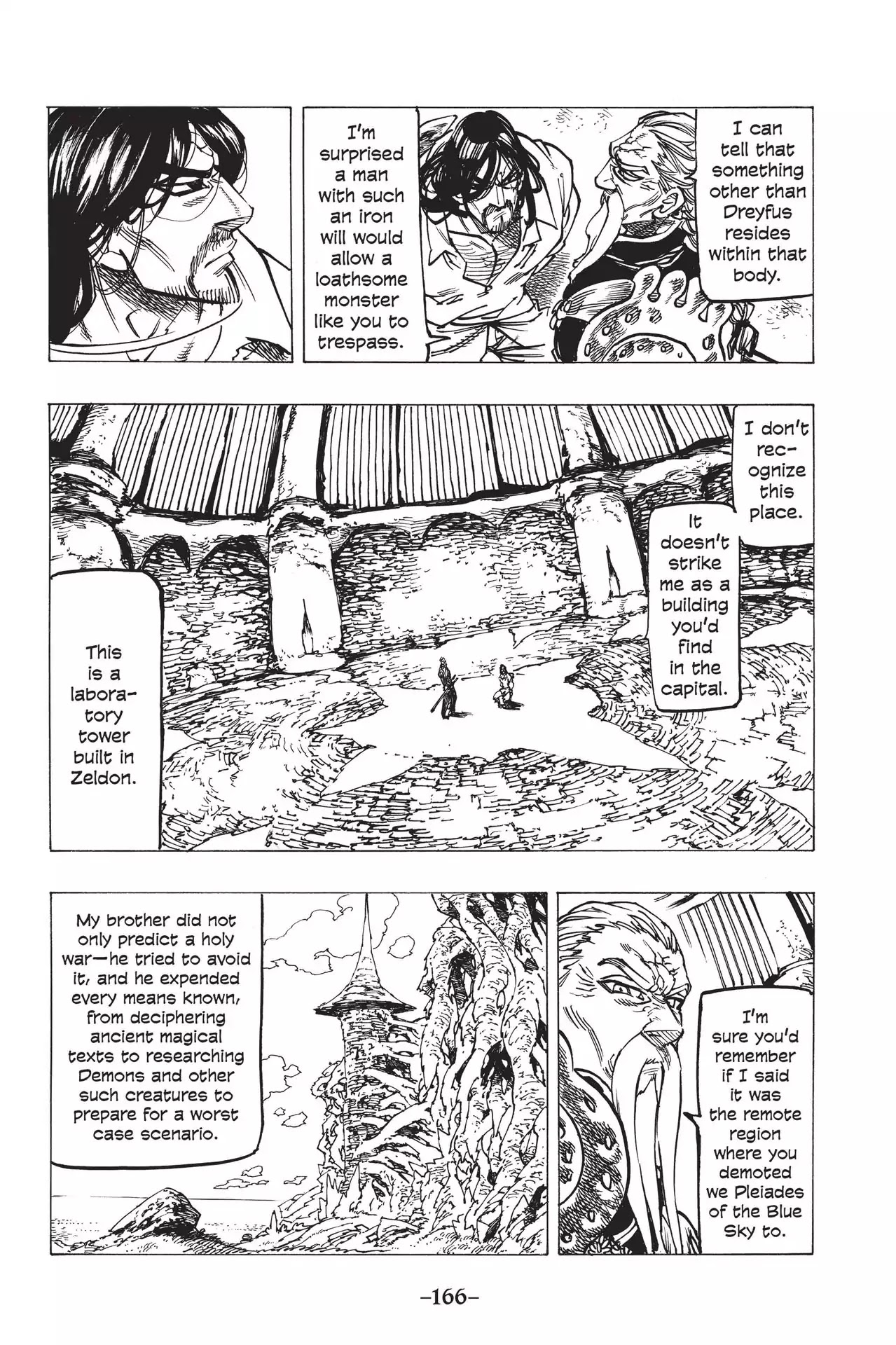 Nanatsu no Taizai Chapter 153 page 5 - Chapter 153: A Bloodcurdling Confession