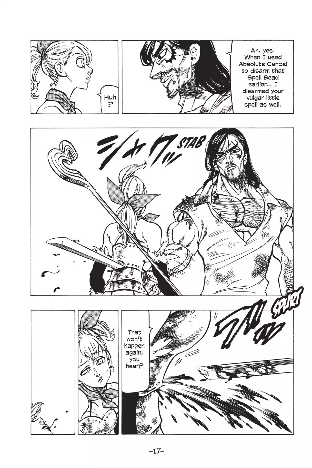 Nanatsu no Taizai Chapter 154 page 18 - Chapter 154: The Demon Smiles
