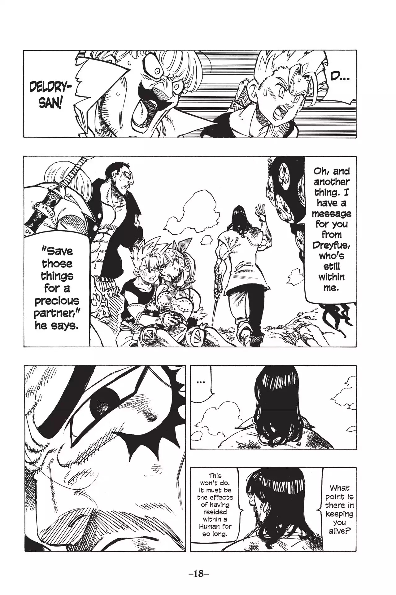 Nanatsu no Taizai Chapter 154 page 19 - Chapter 154: The Demon Smiles