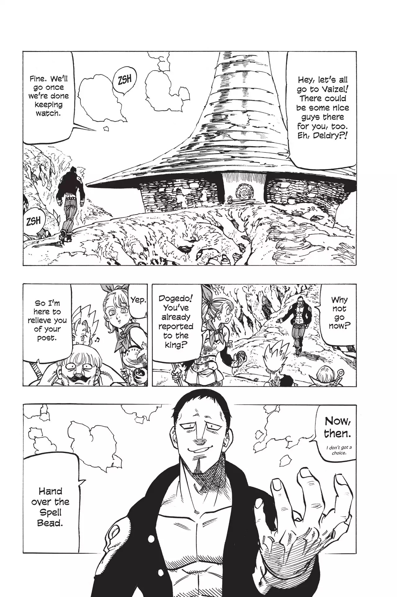 Nanatsu no Taizai Chapter 154 page 5 - Chapter 154: The Demon Smiles