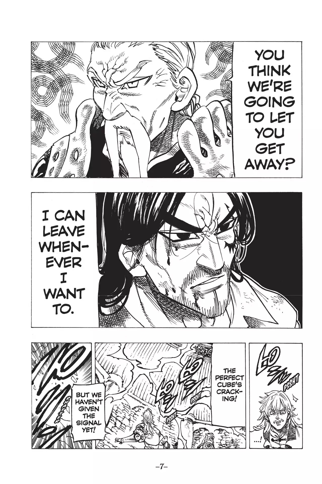 Nanatsu no Taizai Chapter 154 page 8 - Chapter 154: The Demon Smiles