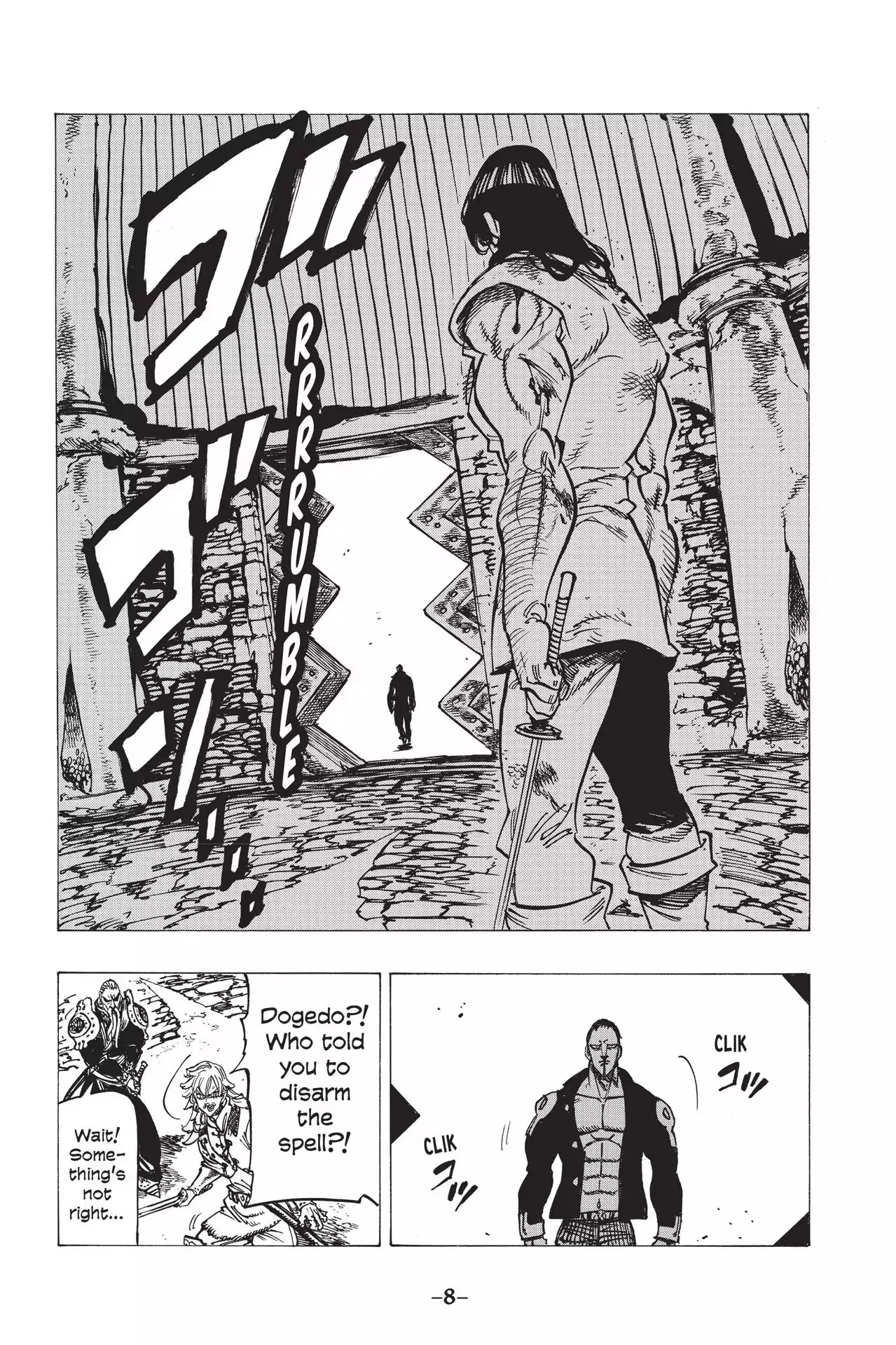 Nanatsu no Taizai Chapter 154 page 9 - Chapter 154: The Demon Smiles