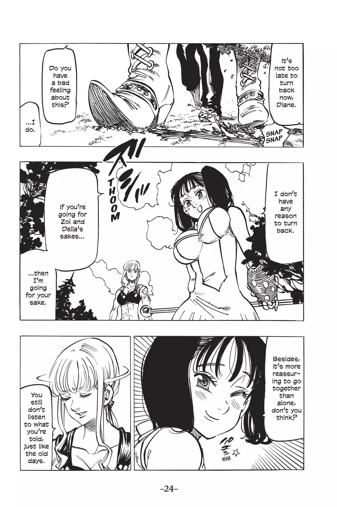 Nanatsu no Taizai Chapter 155 page 2 - Chapter 155: Death-Trap Maze