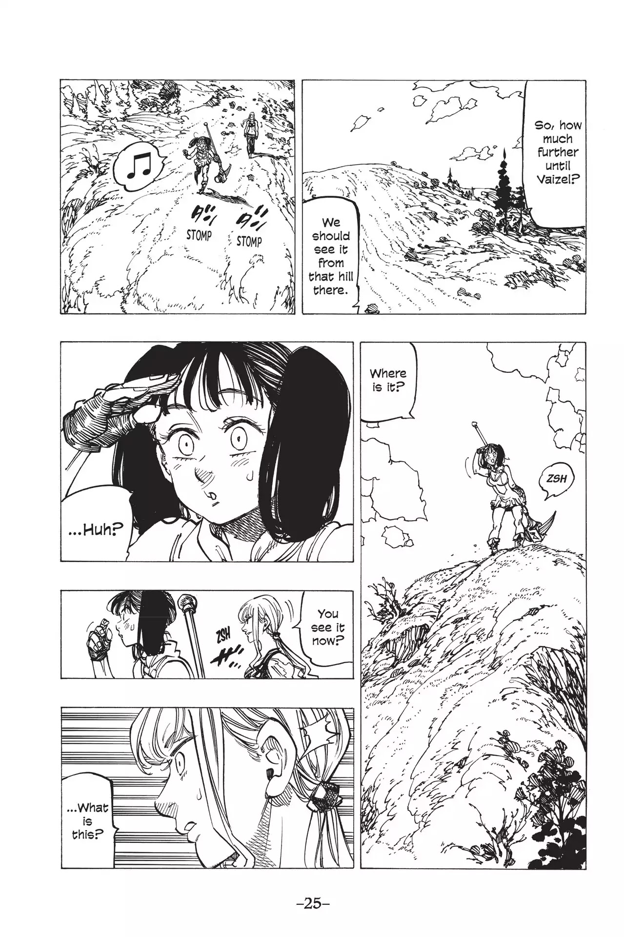 Nanatsu no Taizai Chapter 155 page 3 - Chapter 155: Death-Trap Maze
