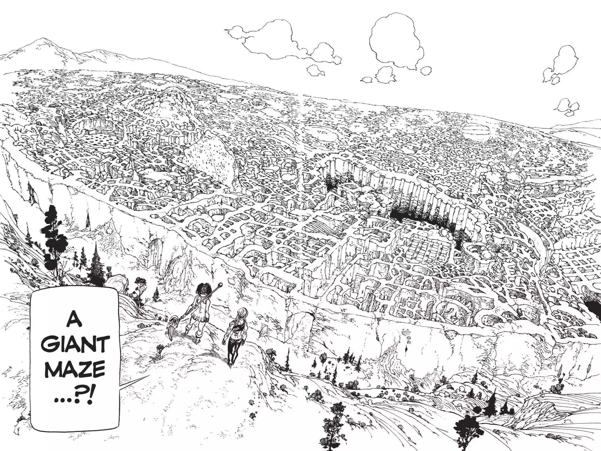 Nanatsu no Taizai Chapter 155 page 4 - Chapter 155: Death-Trap Maze