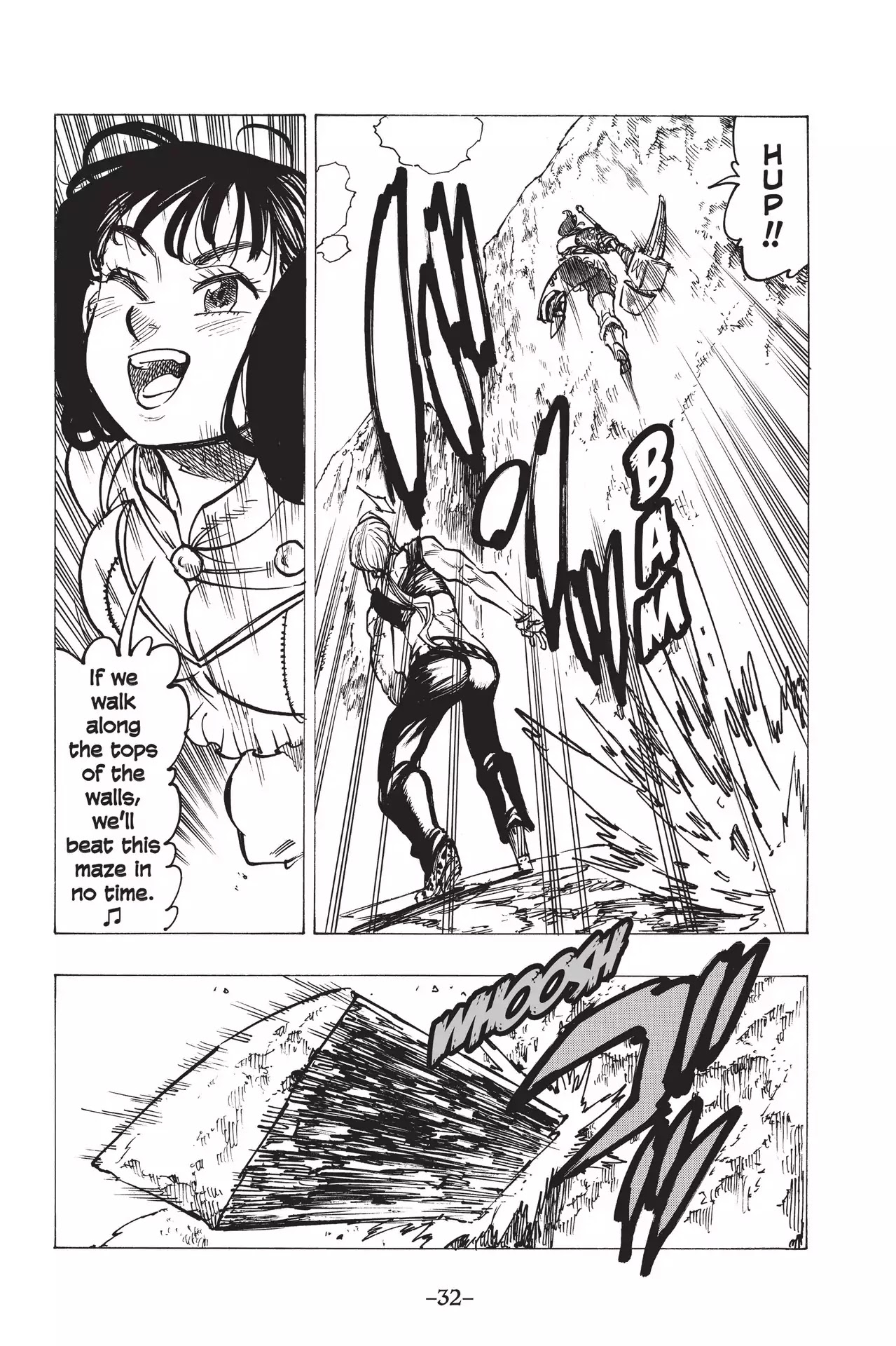 Nanatsu no Taizai Chapter 155 page 9 - Chapter 155: Death-Trap Maze
