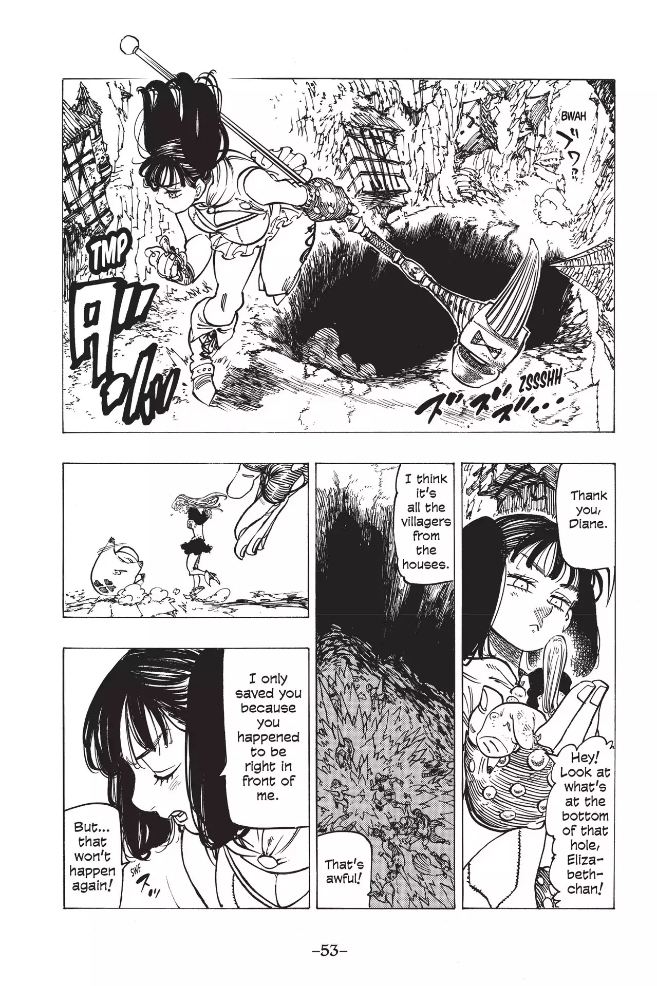 Nanatsu no Taizai Chapter 156 page 11 - Chapter 156: The Maze Exploration Contest