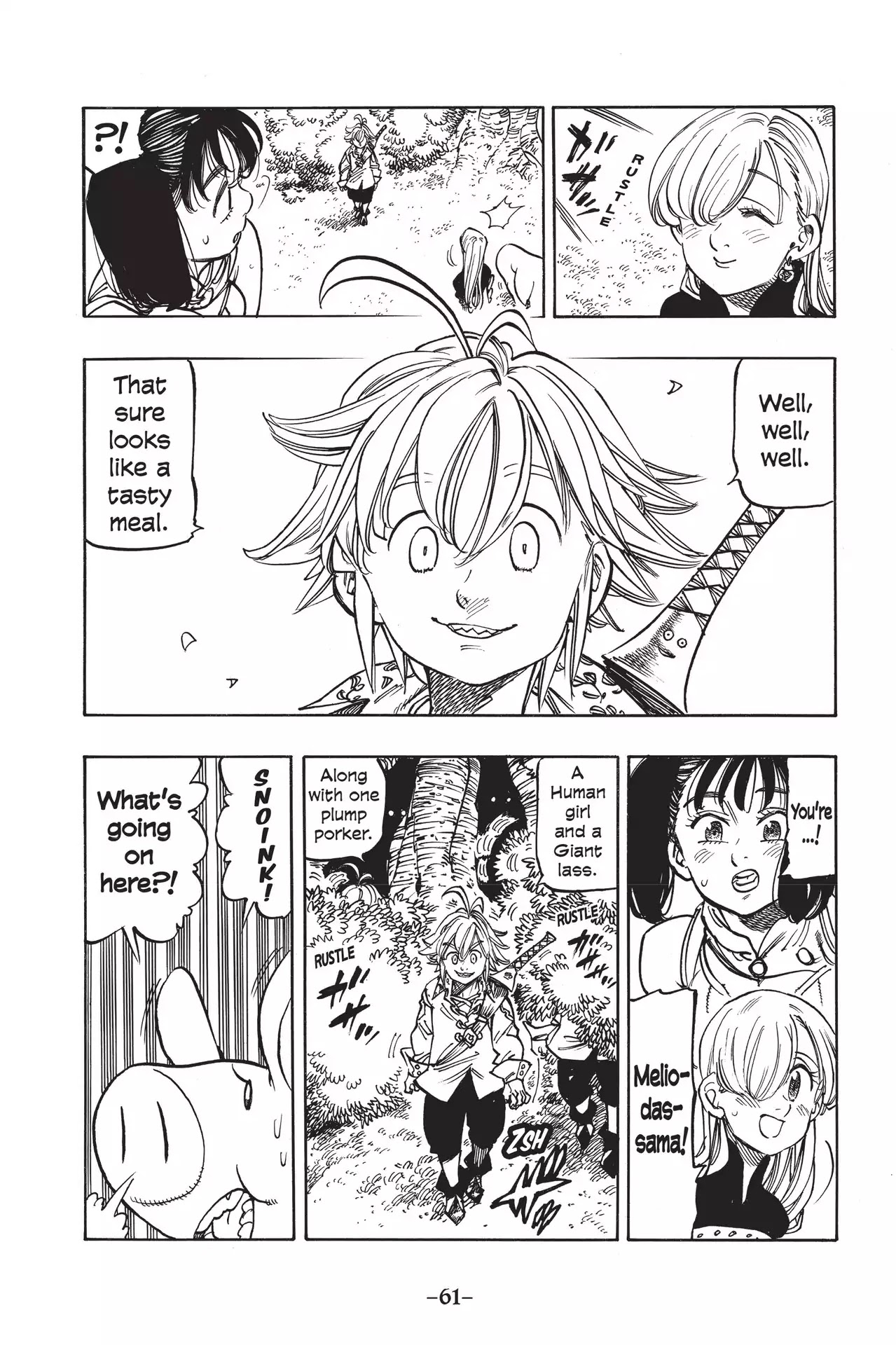 Nanatsu no Taizai Chapter 156 page 19 - Chapter 156: The Maze Exploration Contest