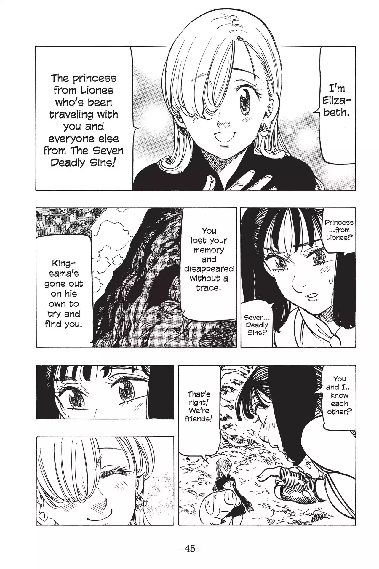 Nanatsu no Taizai Chapter 156 page 3 - Chapter 156: The Maze Exploration Contest