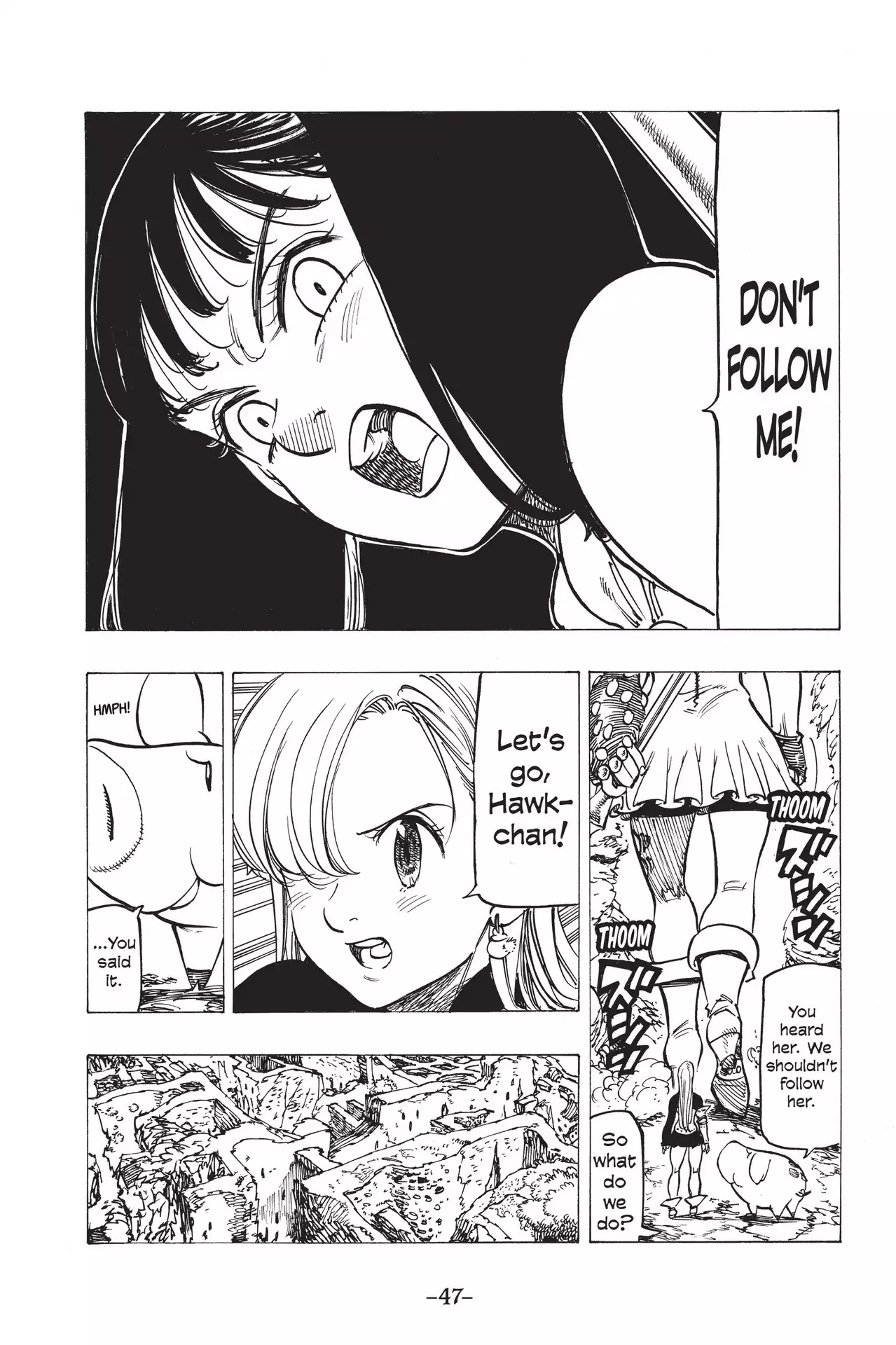 Nanatsu no Taizai Chapter 156 page 5 - Chapter 156: The Maze Exploration Contest