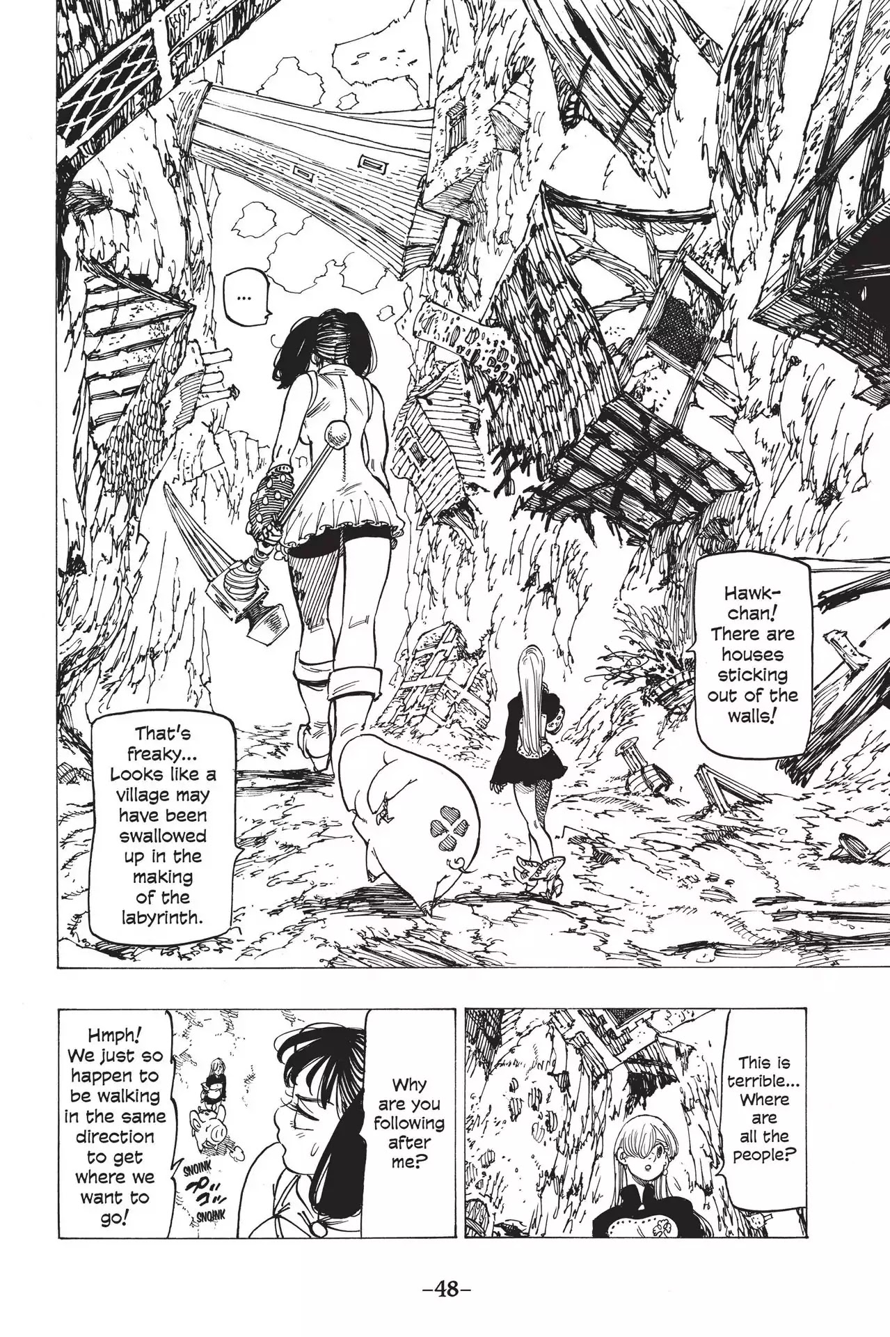 Nanatsu no Taizai Chapter 156 page 6 - Chapter 156: The Maze Exploration Contest