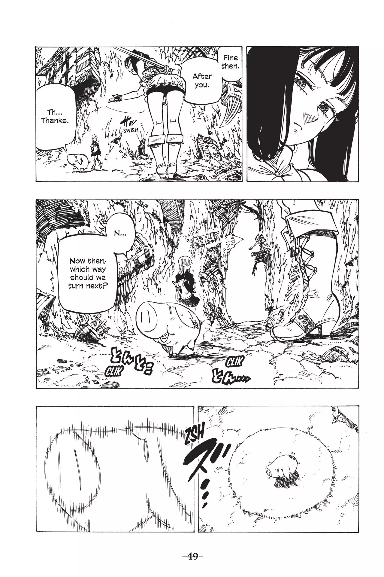 Nanatsu no Taizai Chapter 156 page 7 - Chapter 156: The Maze Exploration Contest