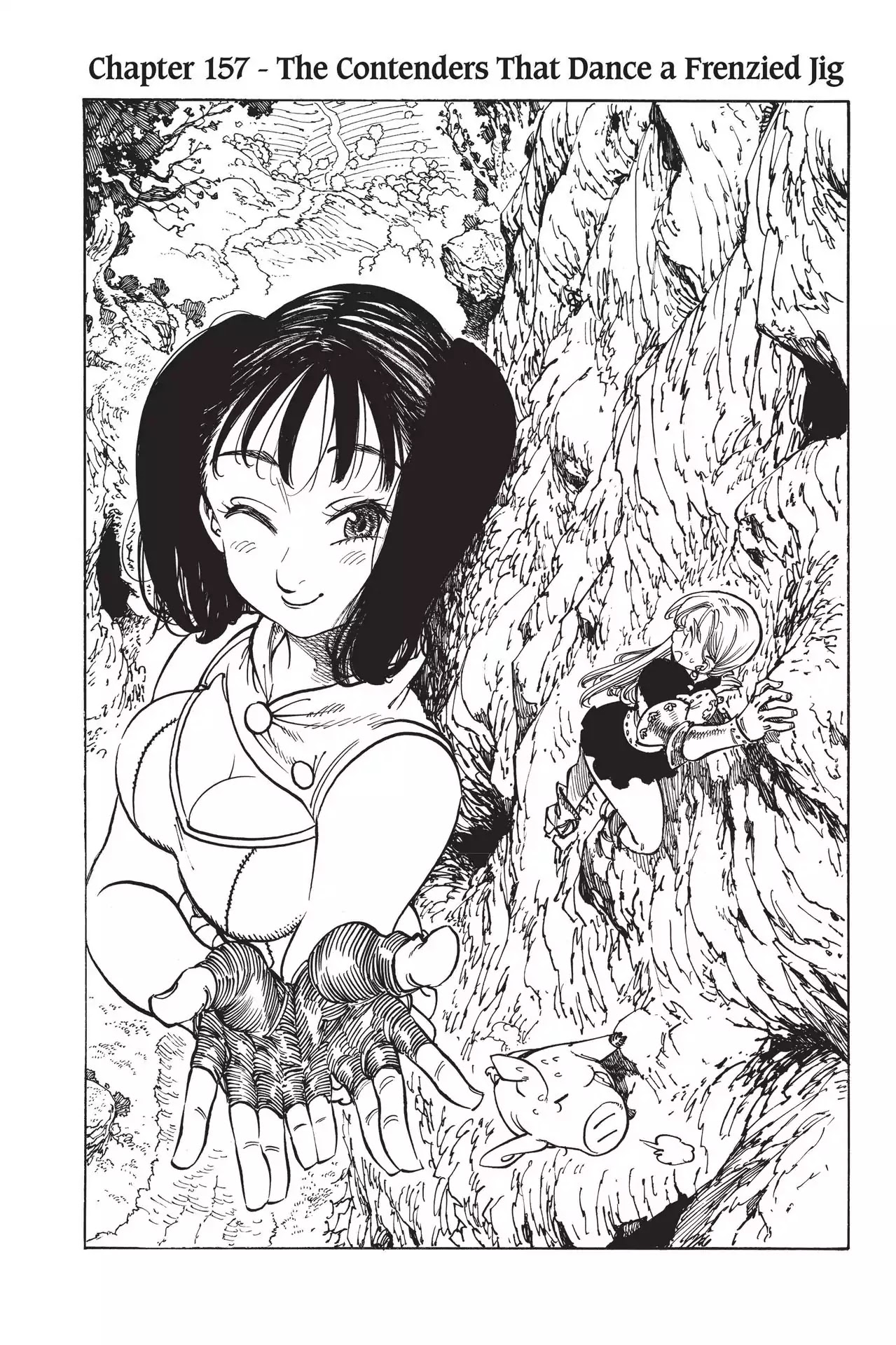 Nanatsu no Taizai Chapter 157 page 1 - Chapter 157: The Contenders That Dance a Frenzied Jig