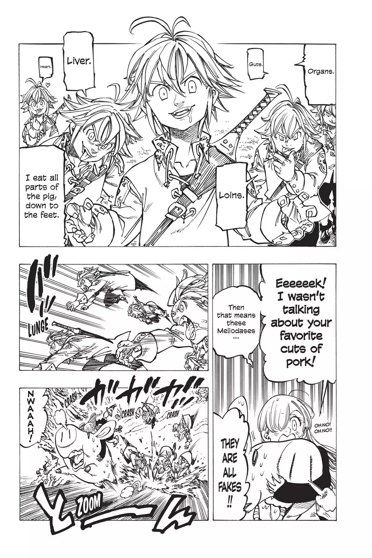 Nanatsu no Taizai Chapter 157 page 4 - Chapter 157: The Contenders That Dance a Frenzied Jig