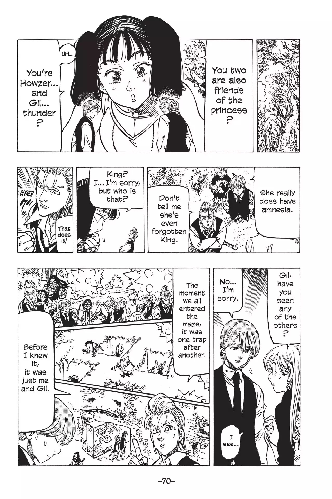 Nanatsu no Taizai Chapter 157 page 8 - Chapter 157: The Contenders That Dance a Frenzied Jig