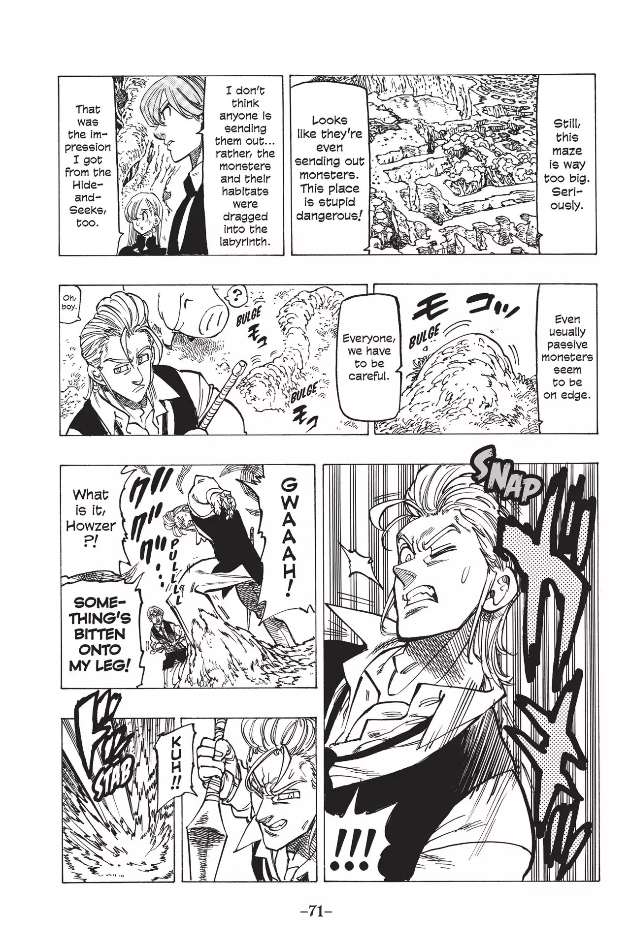 Nanatsu no Taizai Chapter 157 page 9 - Chapter 157: The Contenders That Dance a Frenzied Jig