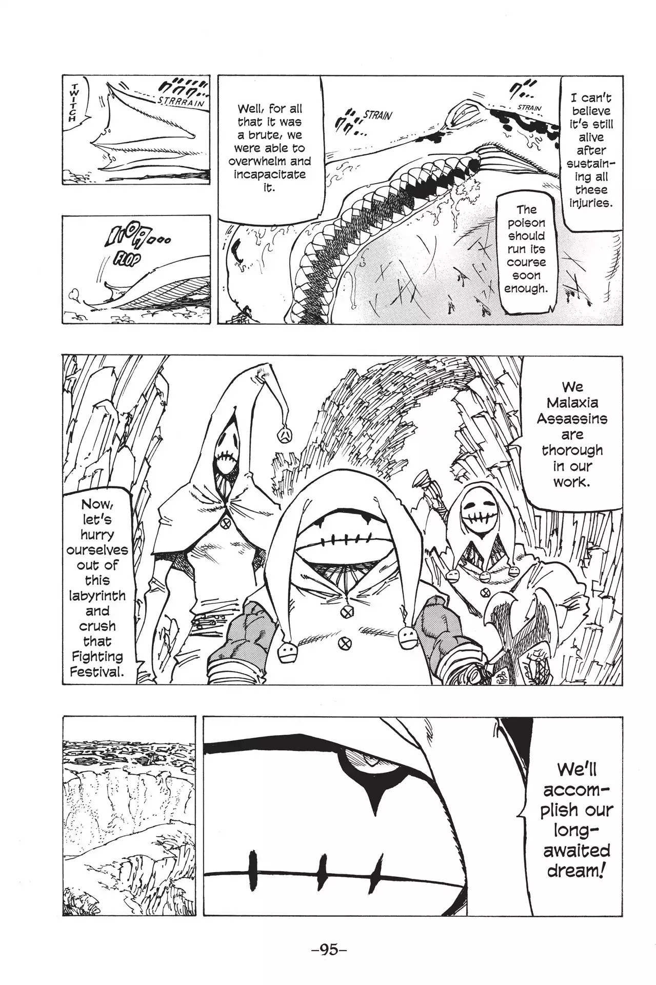 Nanatsu no Taizai Chapter 158 page 13 - Chapter 158: The Brave Revelers