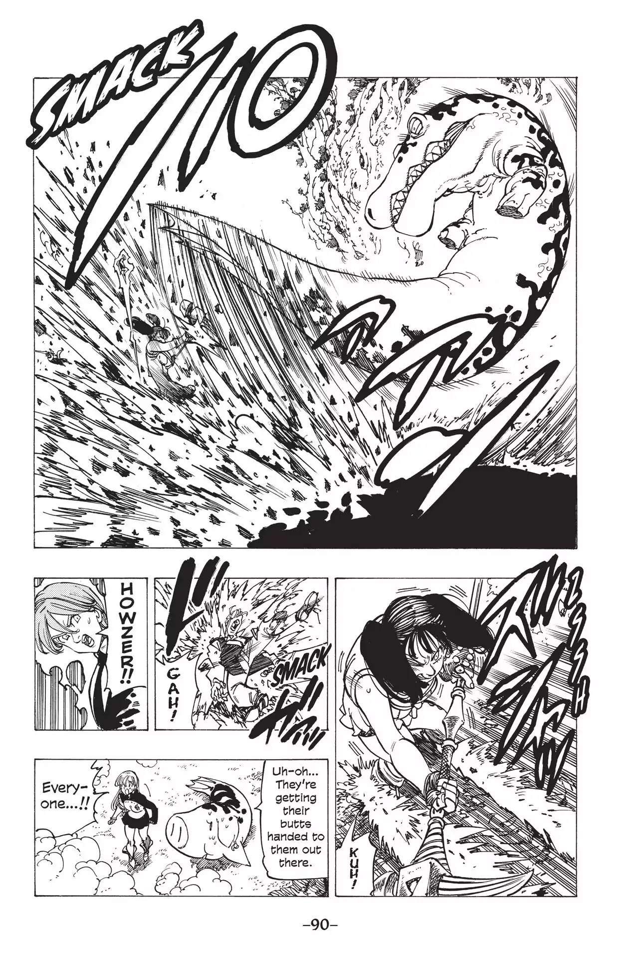 Nanatsu no Taizai Chapter 158 page 8 - Chapter 158: The Brave Revelers