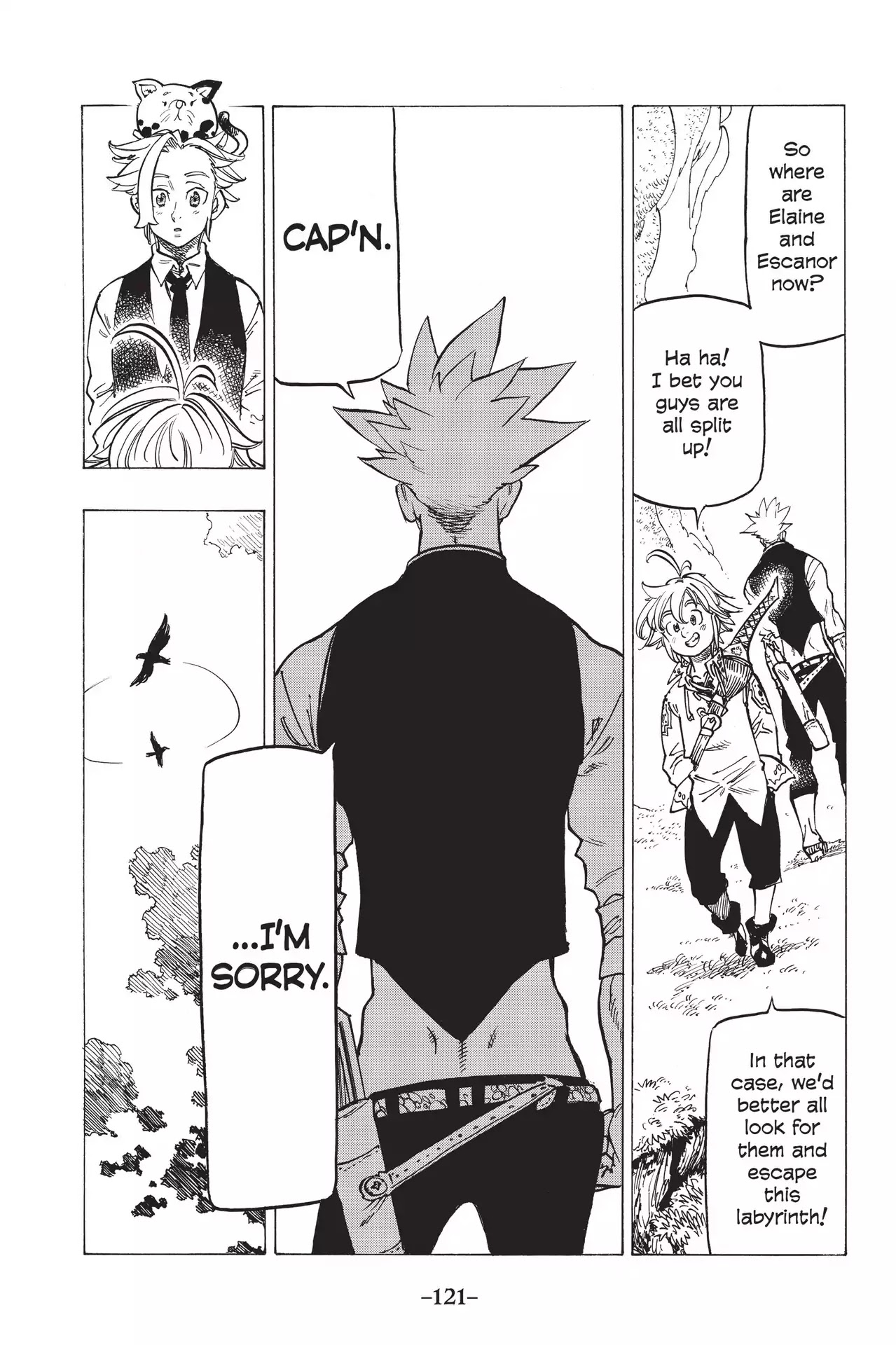 Nanatsu no Taizai Chapter 159 page 18 - Chapter 159: No Words Necessary