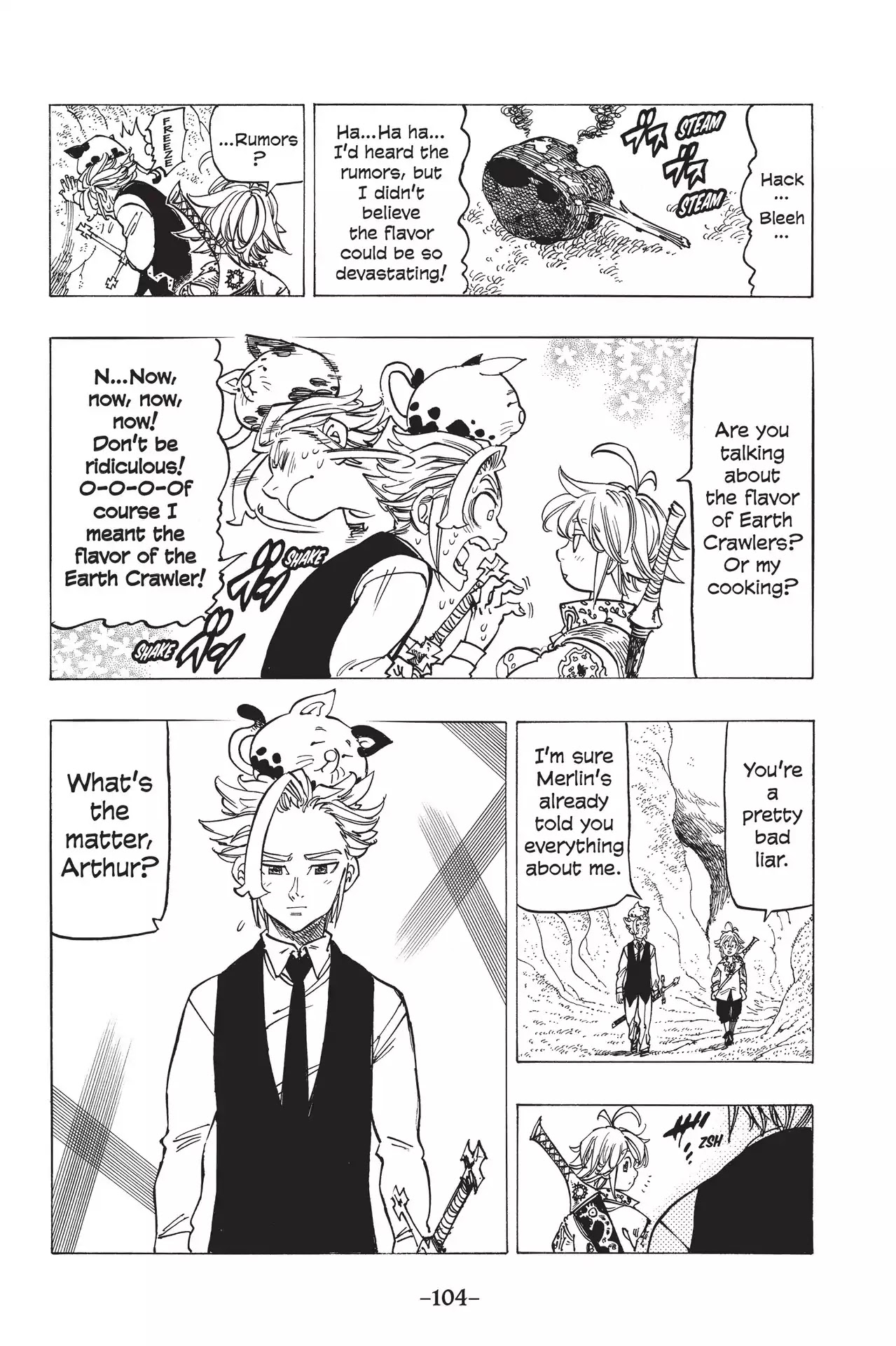 Nanatsu no Taizai Chapter 159 page 2 - Chapter 159: No Words Necessary