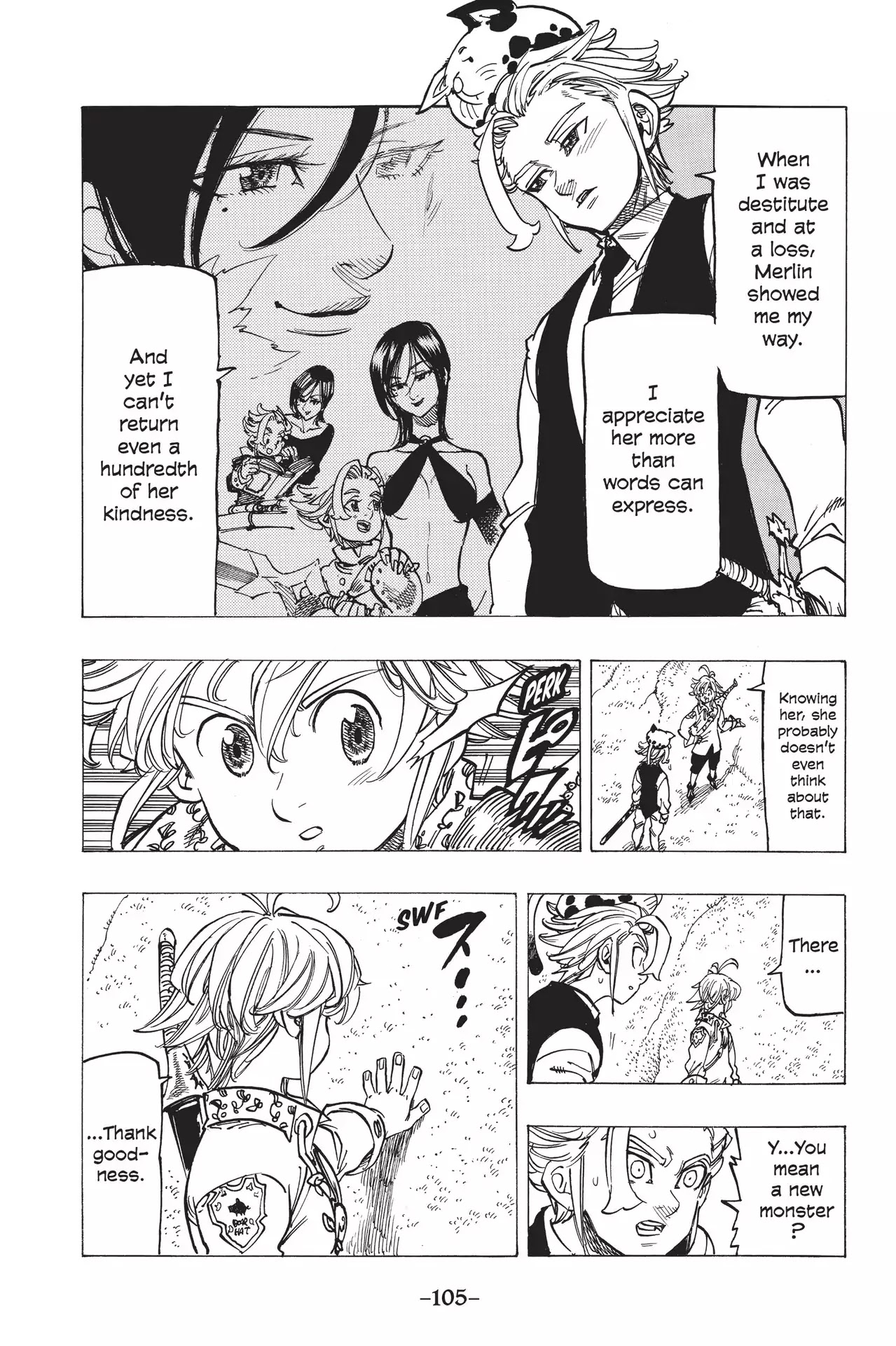 Nanatsu no Taizai Chapter 159 page 3 - Chapter 159: No Words Necessary