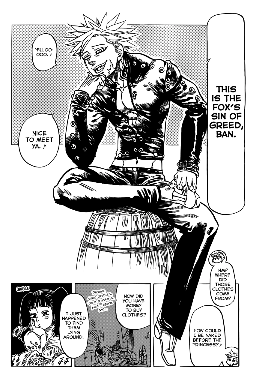 Nanatsu no Taizai Chapter 16 page 10 - Chapter 16: The Poem of Beginnings