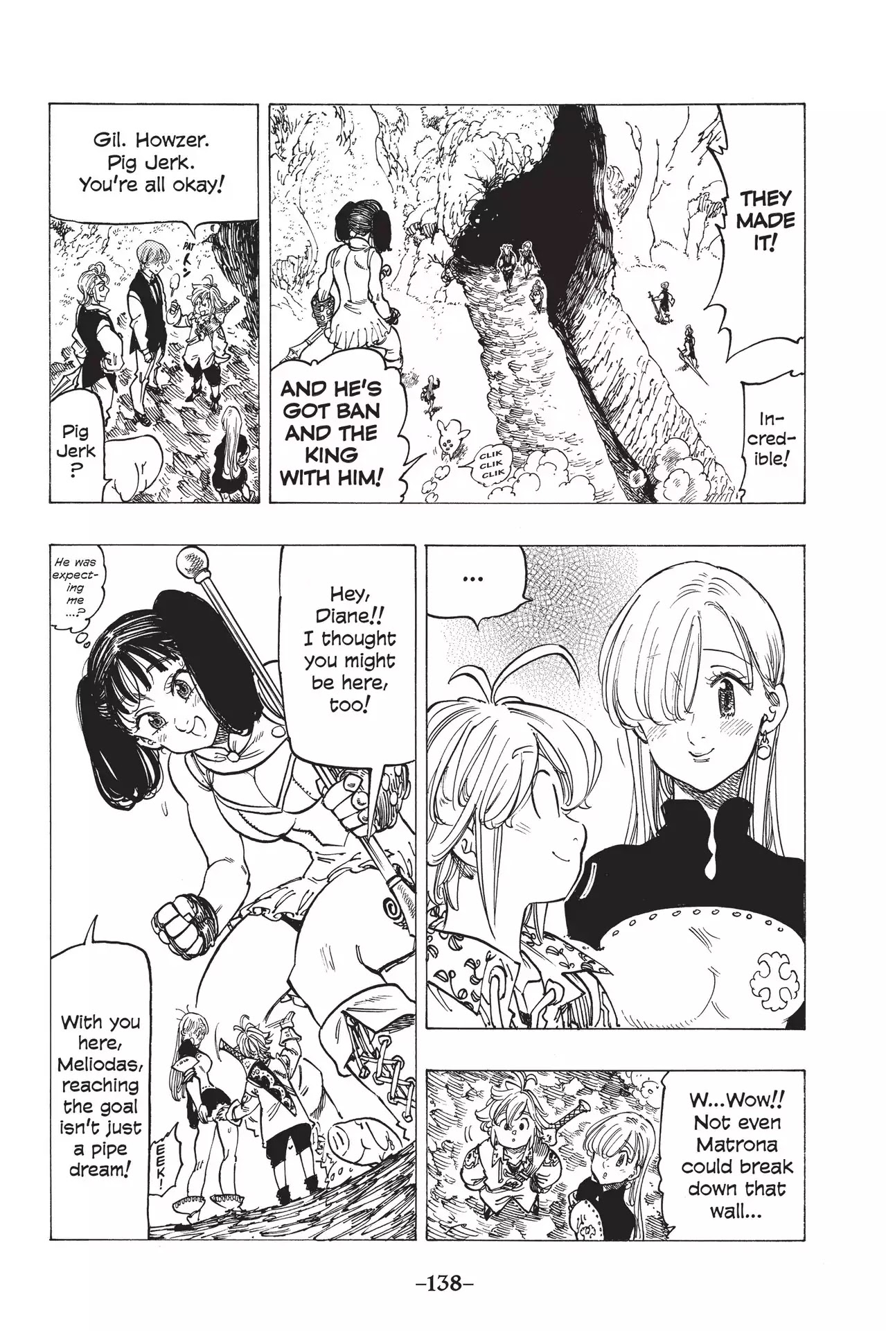 Nanatsu no Taizai Chapter 160 page 14 - Chapter 160: Go!! Break Through