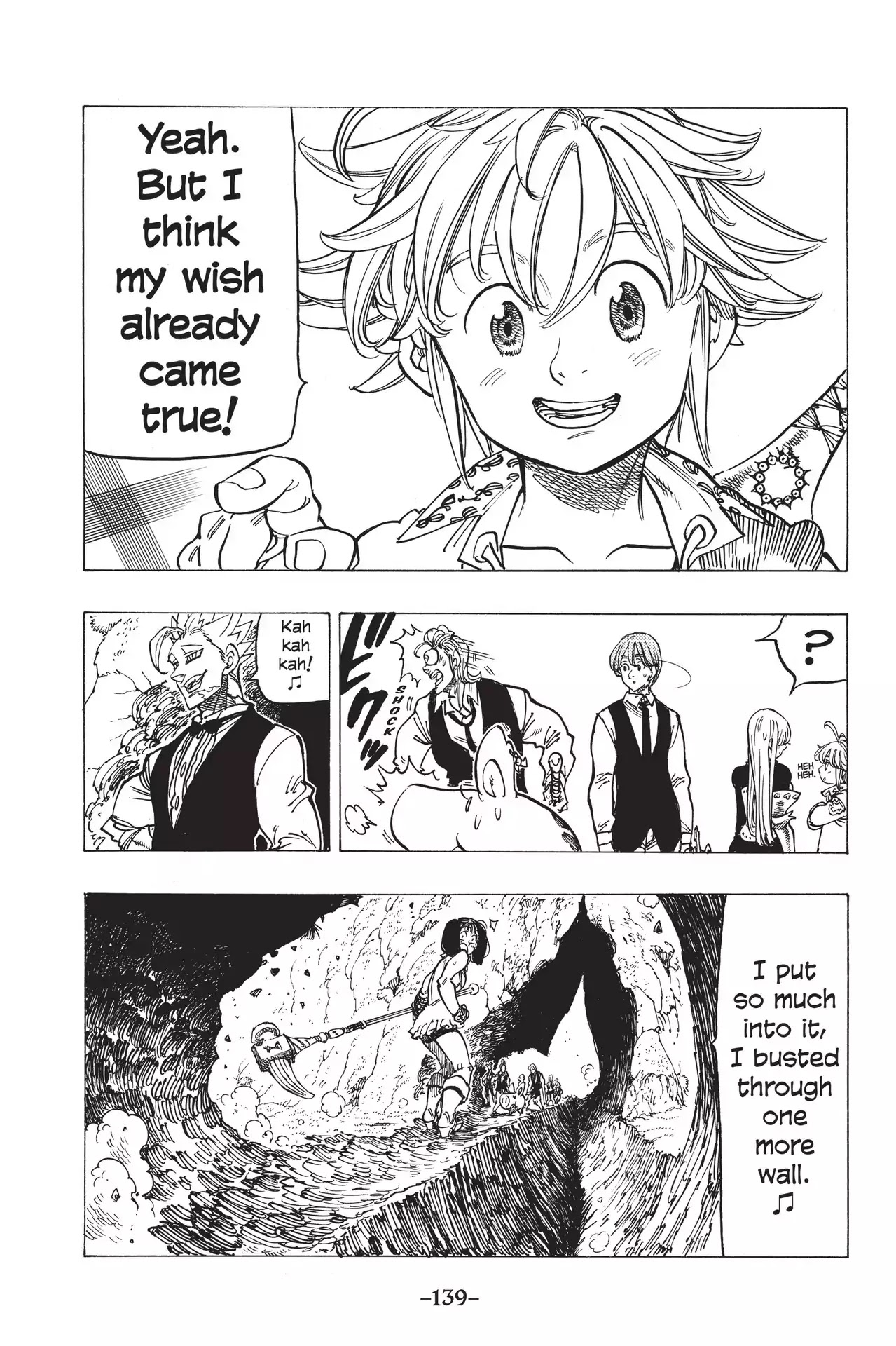 Nanatsu no Taizai Chapter 160 page 15 - Chapter 160: Go!! Break Through
