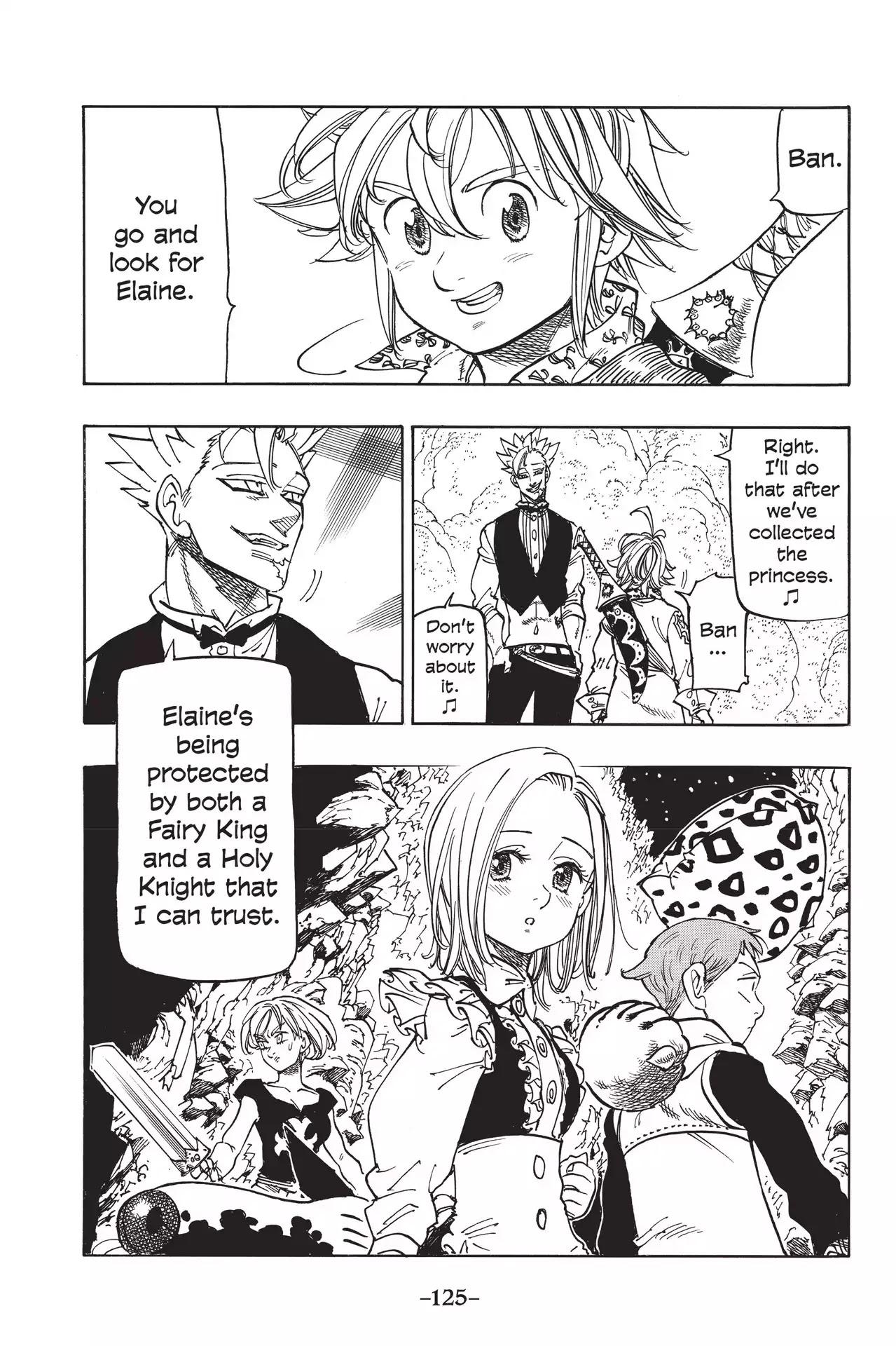 Nanatsu no Taizai Chapter 160 page 3 - Chapter 160: Go!! Break Through