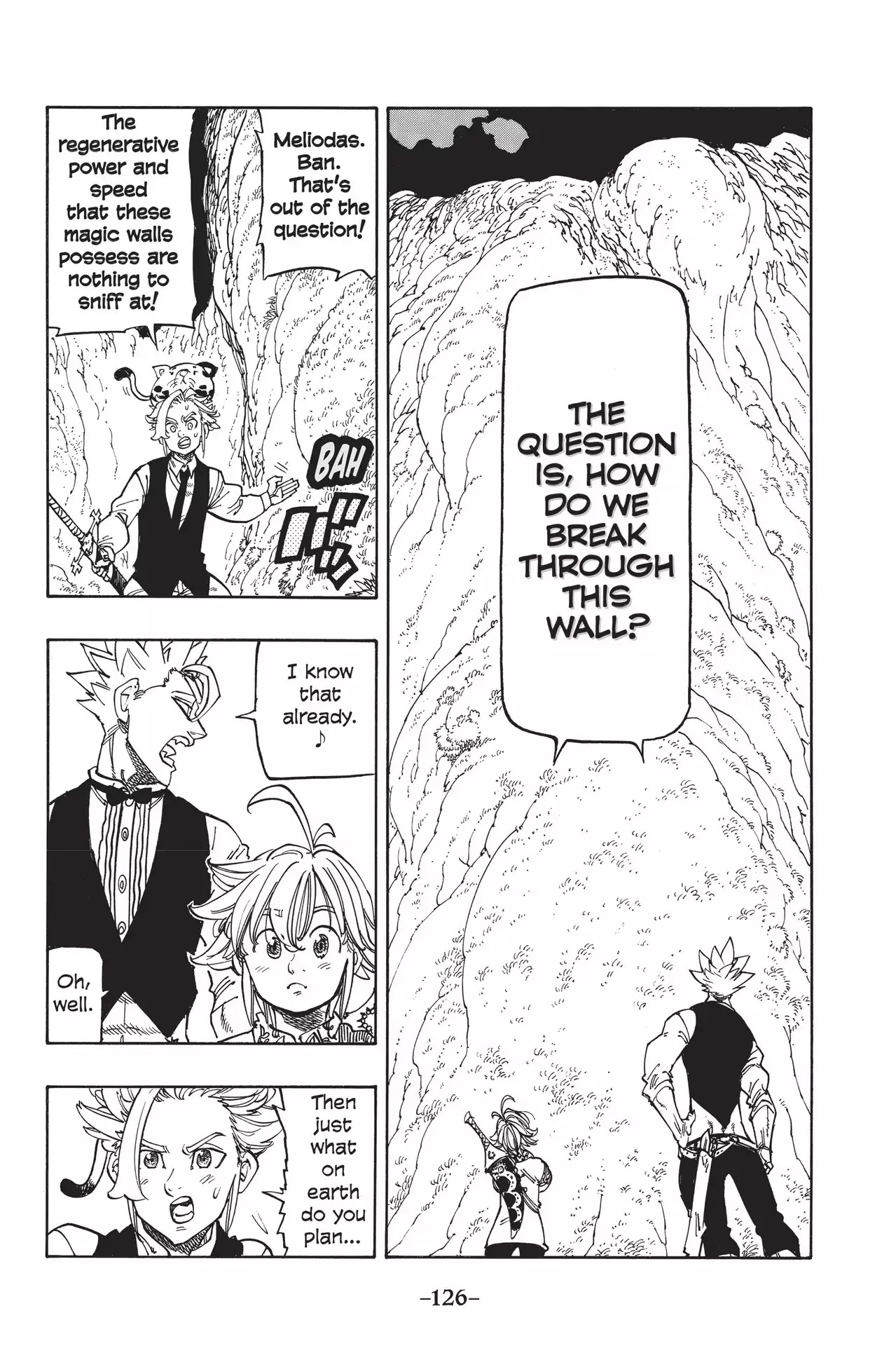 Nanatsu no Taizai Chapter 160 page 4 - Chapter 160: Go!! Break Through