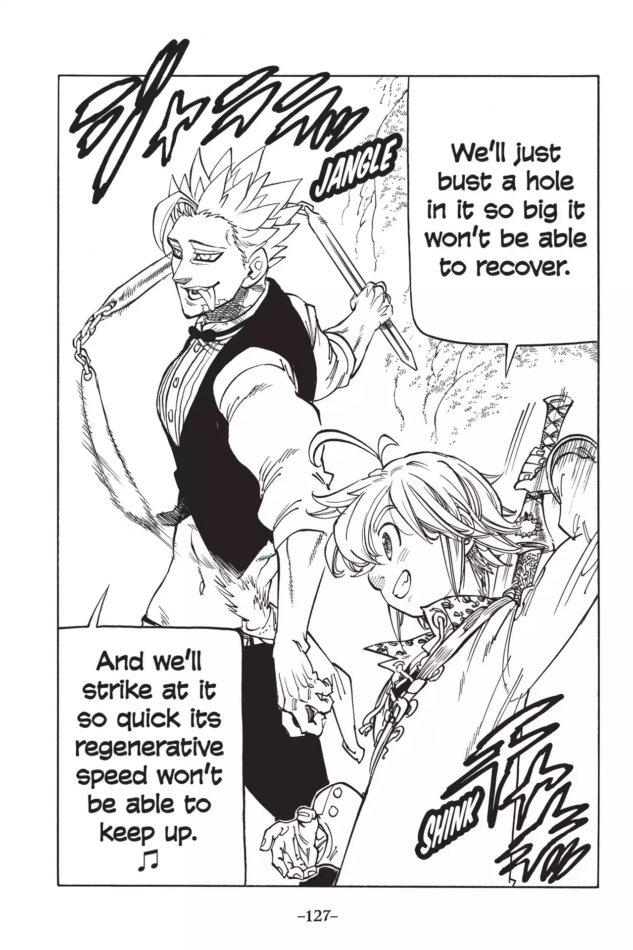 Nanatsu no Taizai Chapter 160 page 5 - Chapter 160: Go!! Break Through