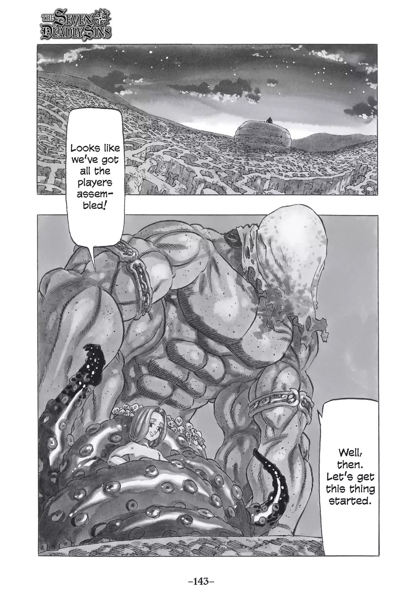 Nanatsu no Taizai Chapter 161 page 1 - Chapter 161: Legendary Figures