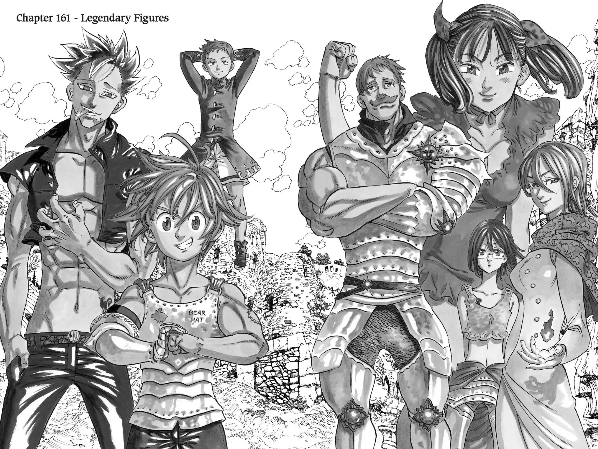 Nanatsu no Taizai Chapter 161 page 2 - Chapter 161: Legendary Figures