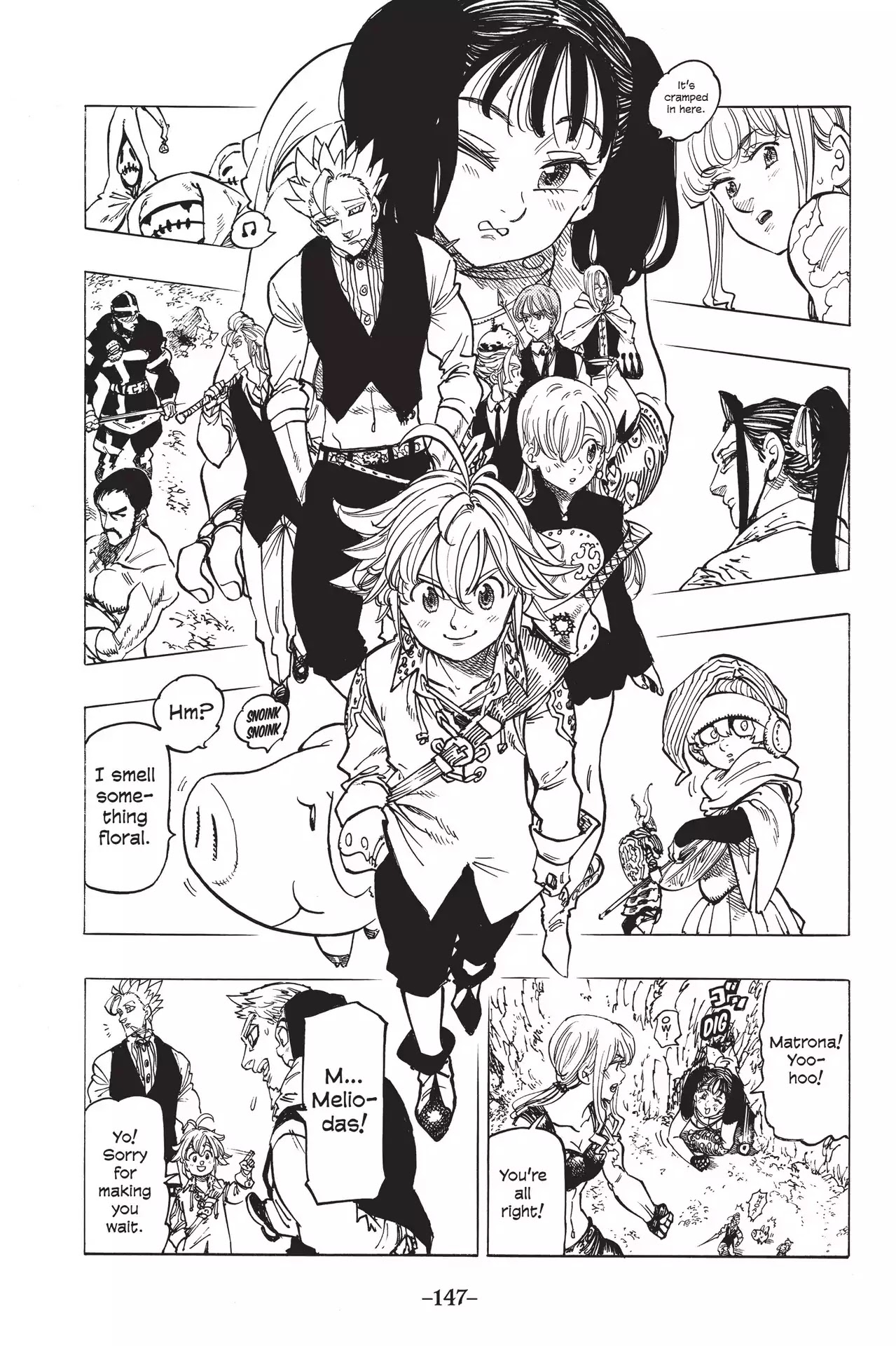 Nanatsu no Taizai Chapter 161 page 4 - Chapter 161: Legendary Figures
