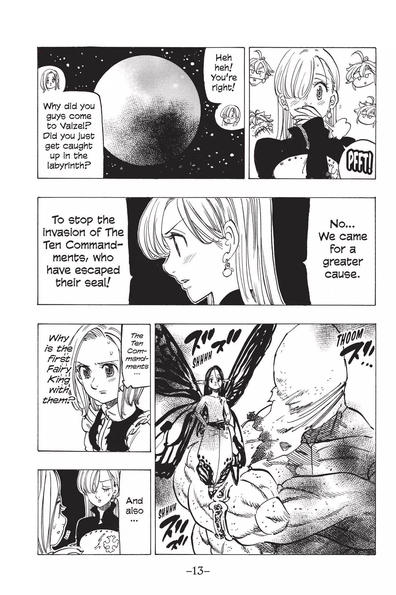 Nanatsu no Taizai Chapter 163 page 14 - Chapter 163: The Princess & The Saint