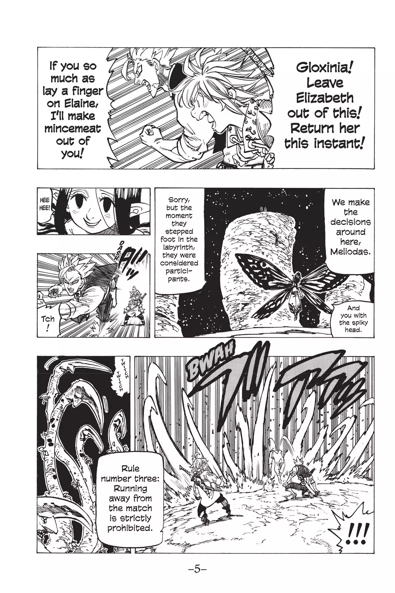 Nanatsu no Taizai Chapter 163 page 6 - Chapter 163: The Princess & The Saint