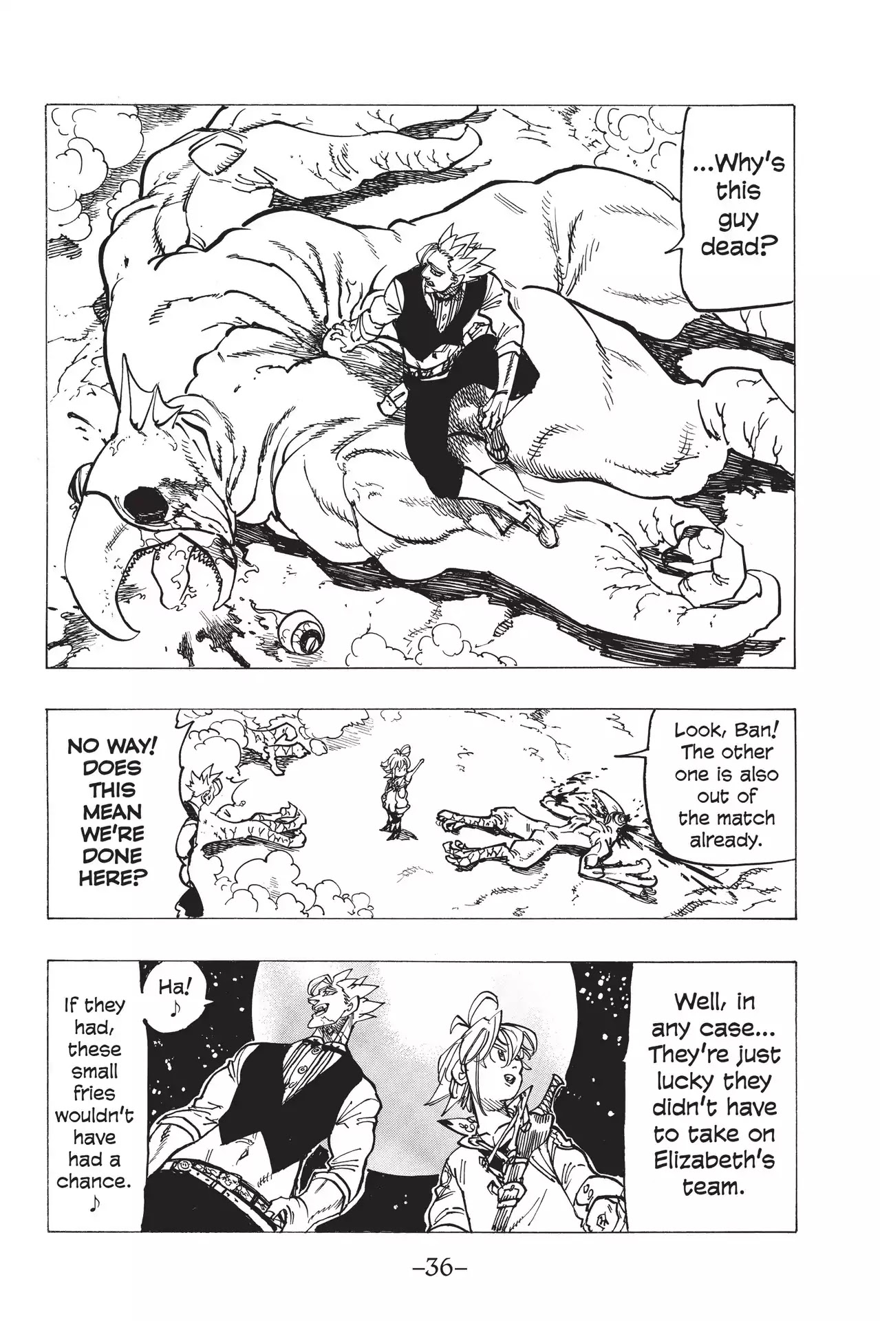 Nanatsu no Taizai Chapter 164 page 14 - Chapter 164: Those Who Won't Be Offered Up