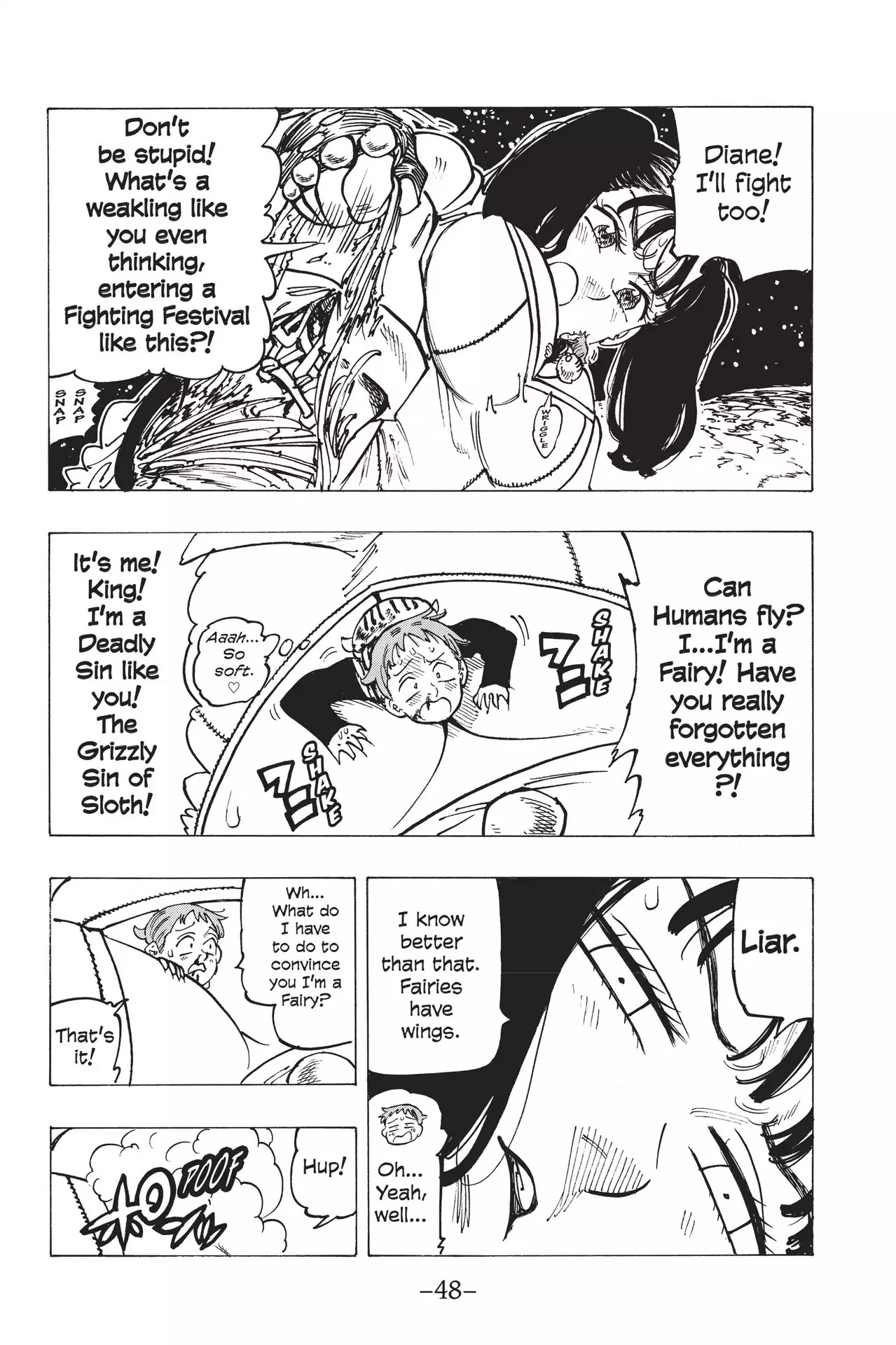 Nanatsu no Taizai Chapter 165 page 6 - Chapter 165: Incompatible Lovers