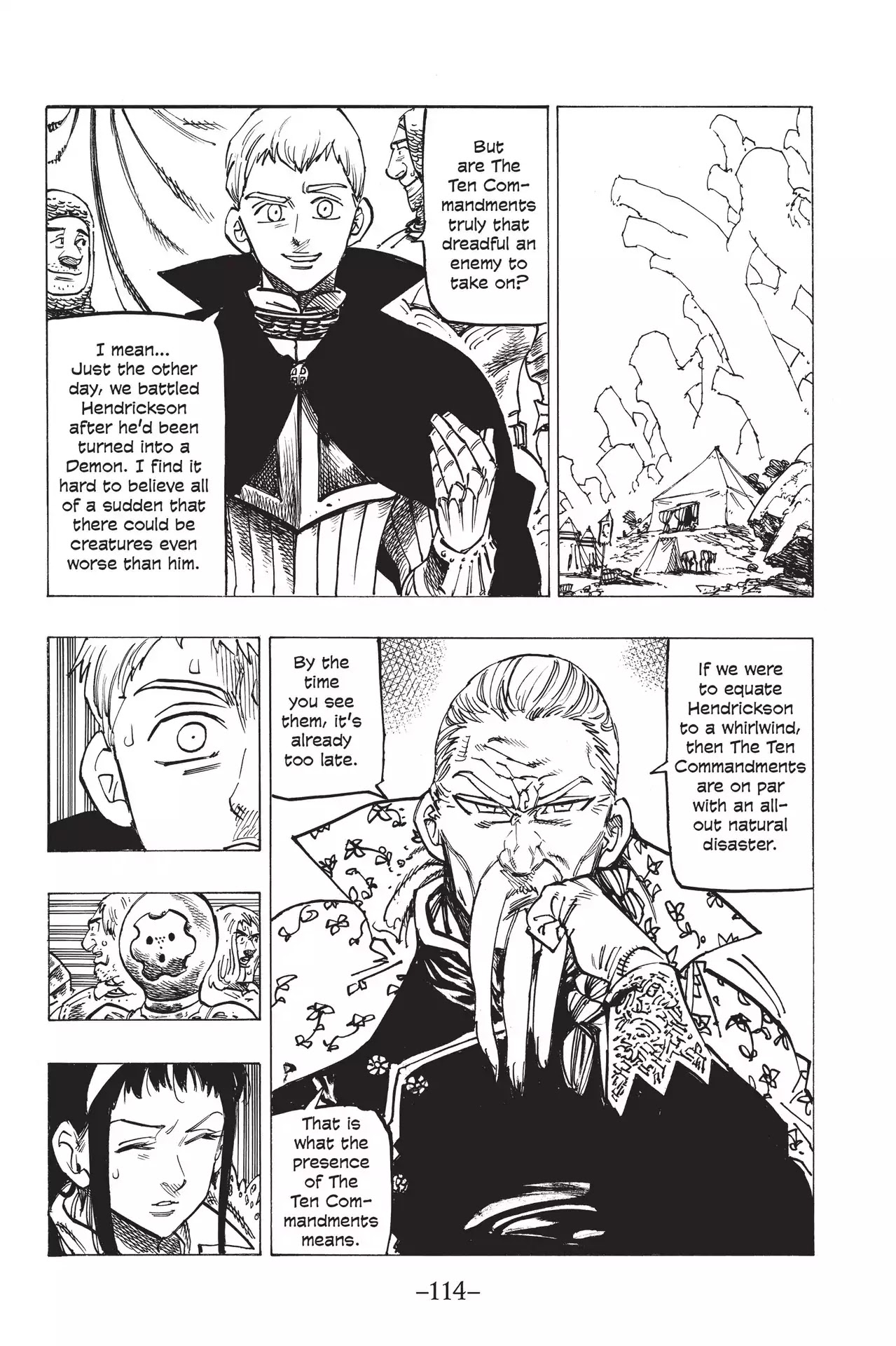Nanatsu no Taizai Chapter 168 page 11 - Chapter 168: Plan to Annihilate The Ten Commandments