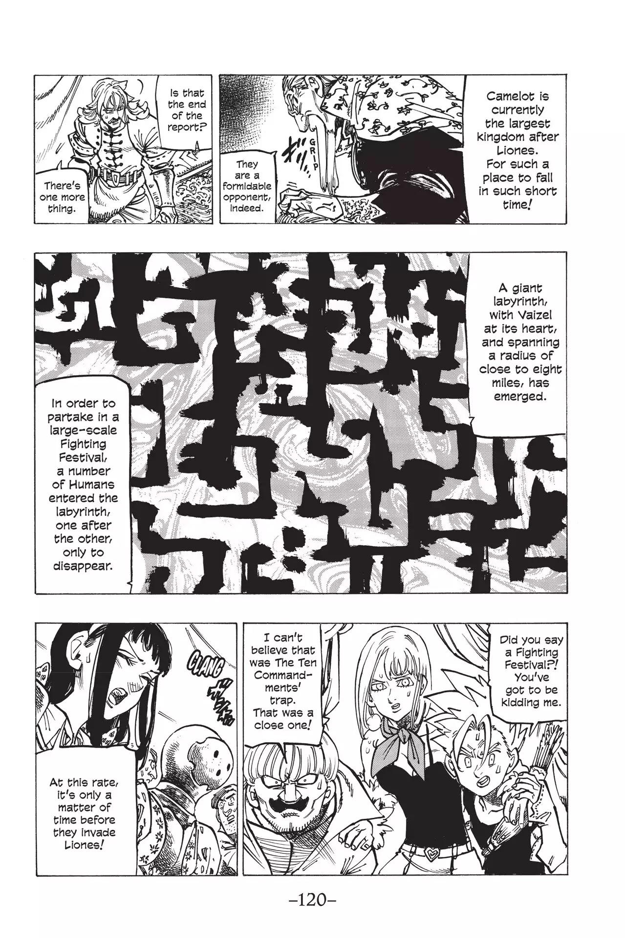 Nanatsu no Taizai Chapter 168 page 17 - Chapter 168: Plan to Annihilate The Ten Commandments